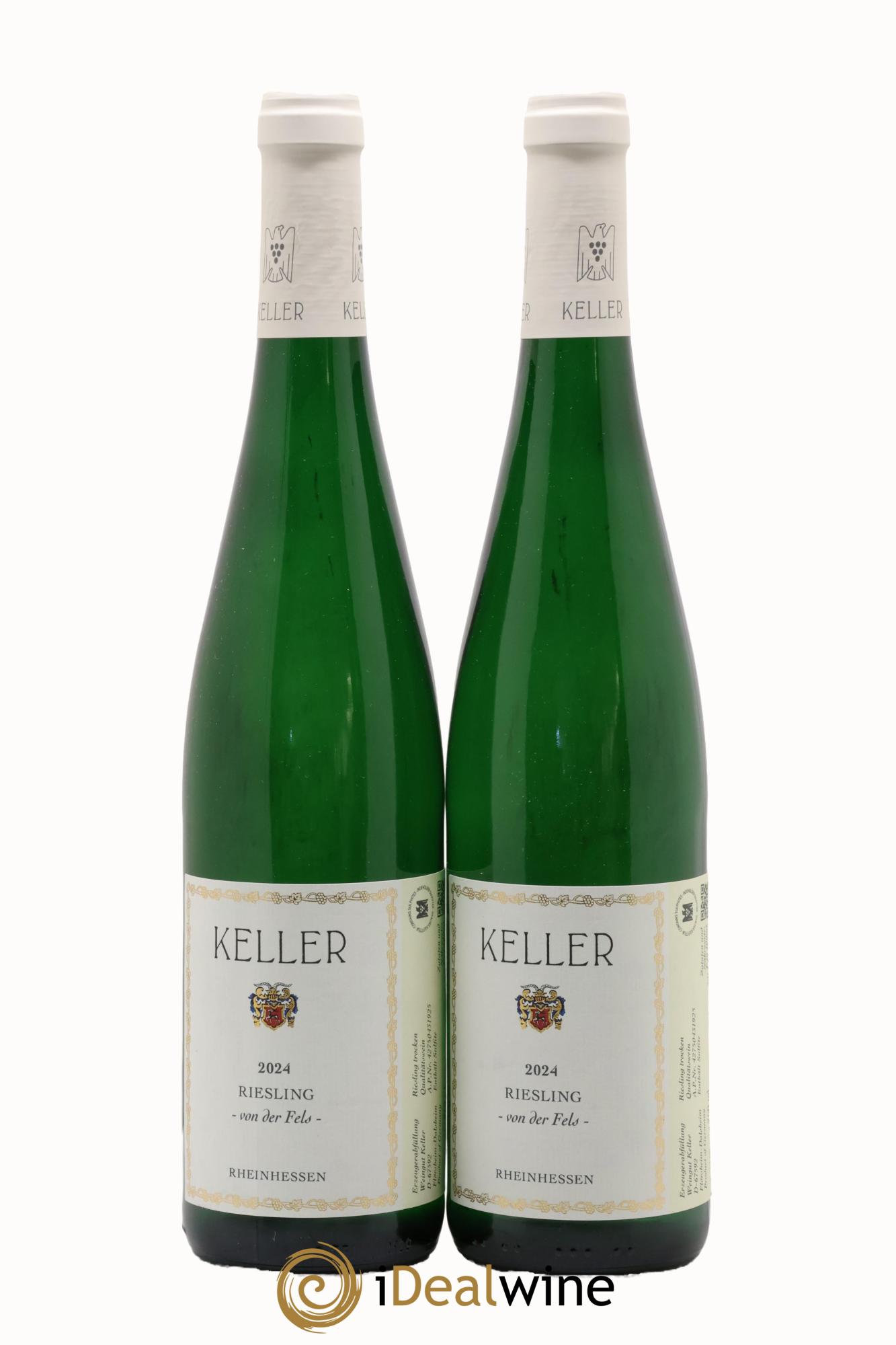 Allemagne Rheinhessen Riesling Trocken Von Der Fels Keller 2024 - Lot de 2 bouteilles - 0