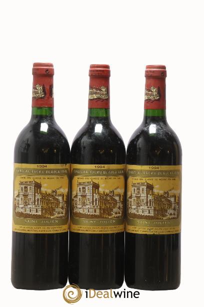 Château Ducru Beaucaillou 2ème Grand Cru Classé 1994 - Lot de 3 bouteilles - 0
