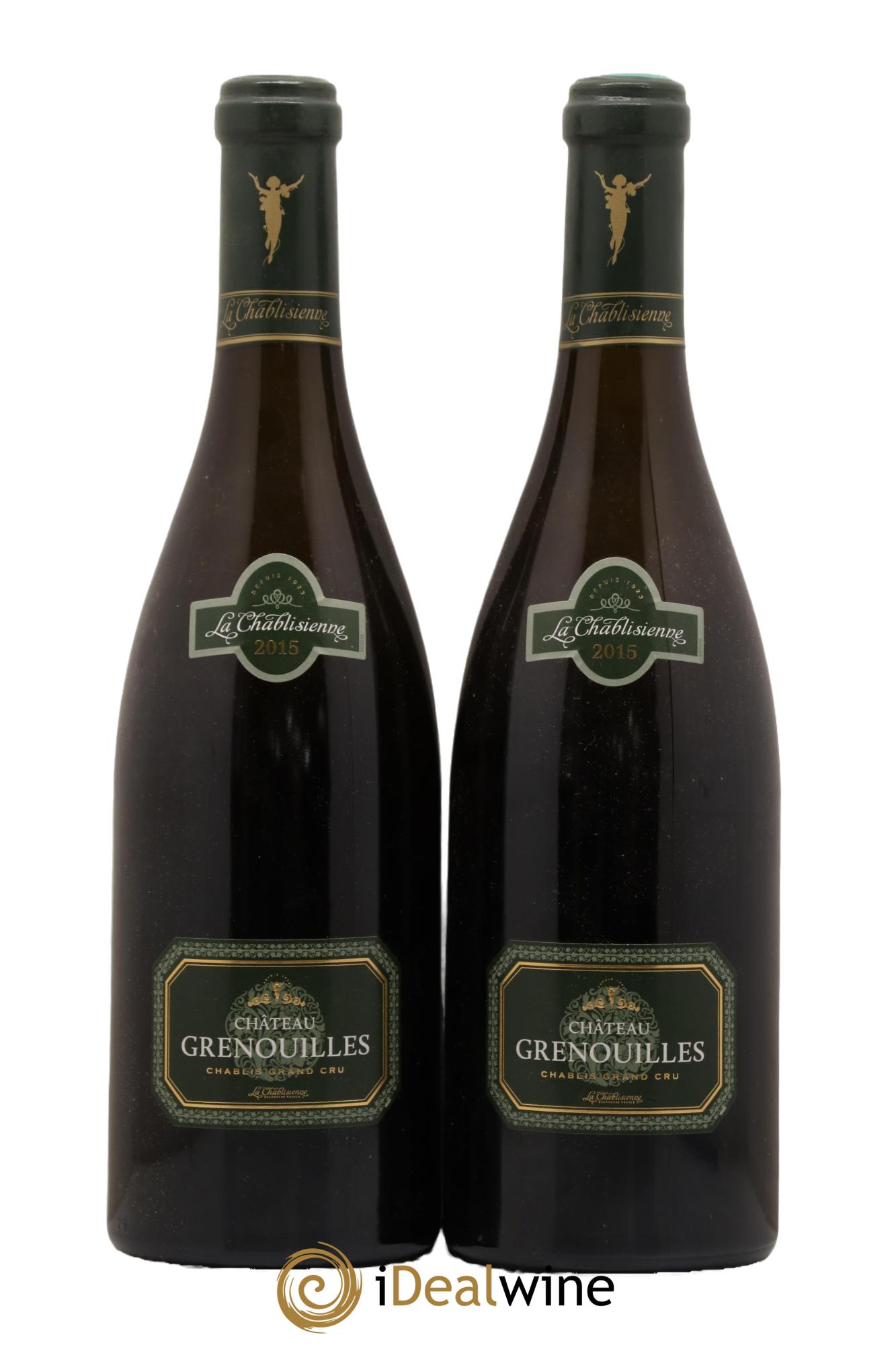 Chablis Grand Cru Le Fief de Grenouilles La Chablisienne 2015 - Posten von 2 Flaschen - 0