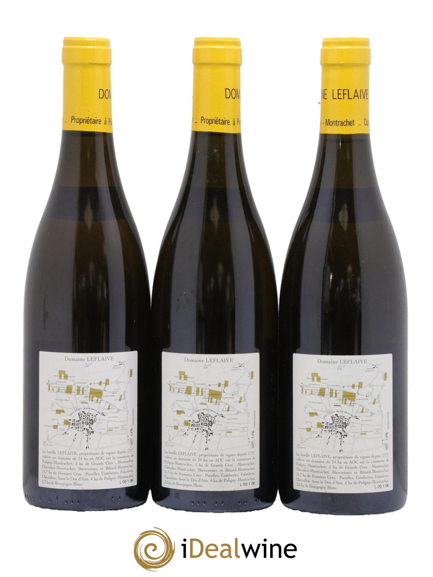 Chevalier-Montrachet Grand Cru Leflaive (Domaine) 2006 - Lot of 3 bottles - 1
