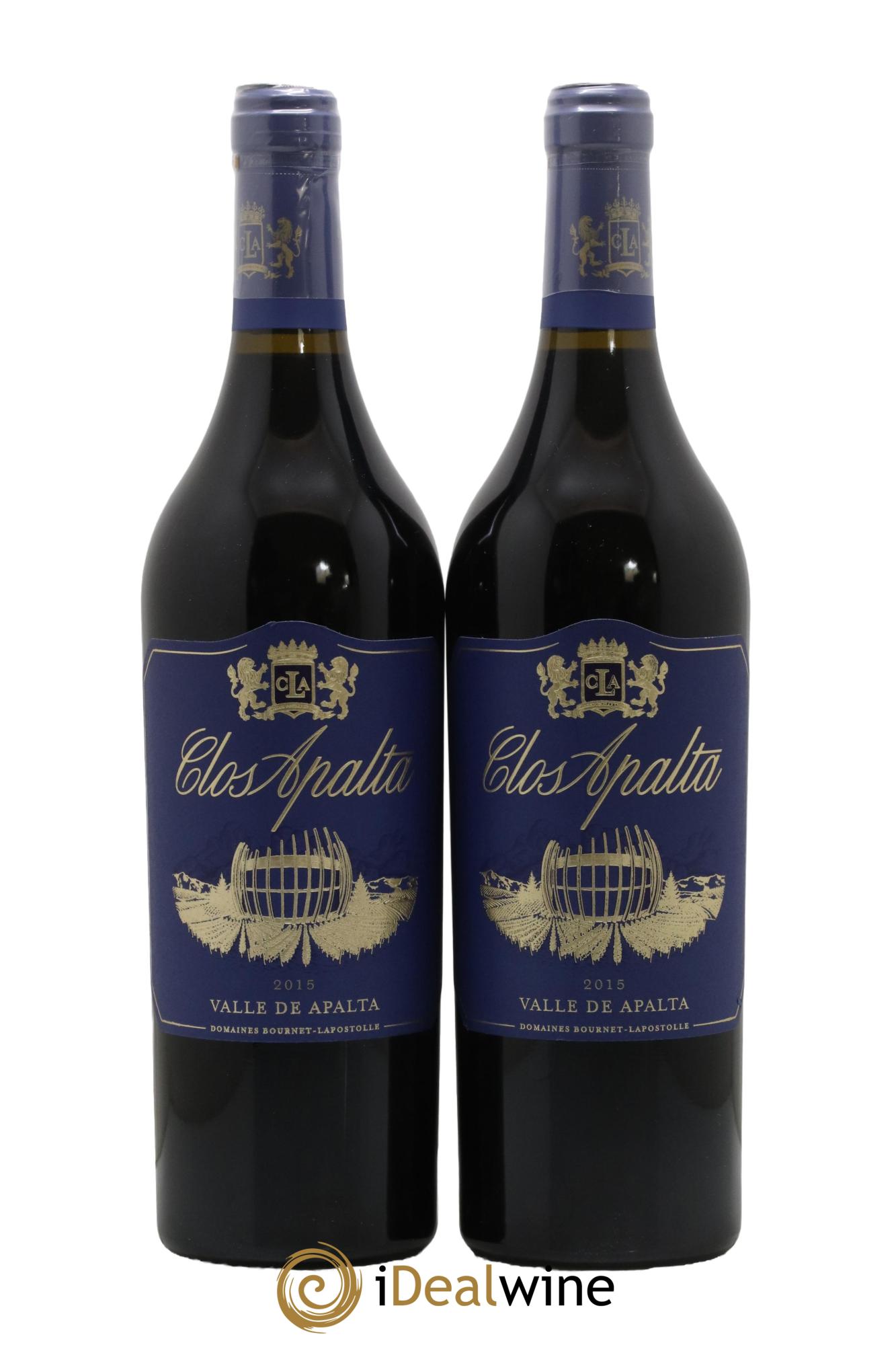 Colchagua Casa Lapostolle Clos Apalta 2015 - Posten von 2 Flaschen - 0