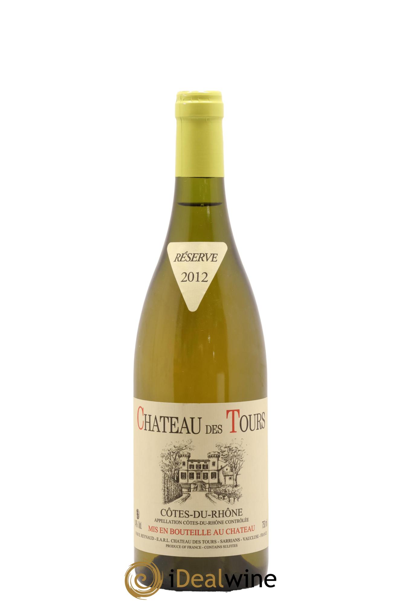 Côtes-du-Rhône Château des Tours Emmanuel Reynaud 2012 - Lot of 1 bottle - 0