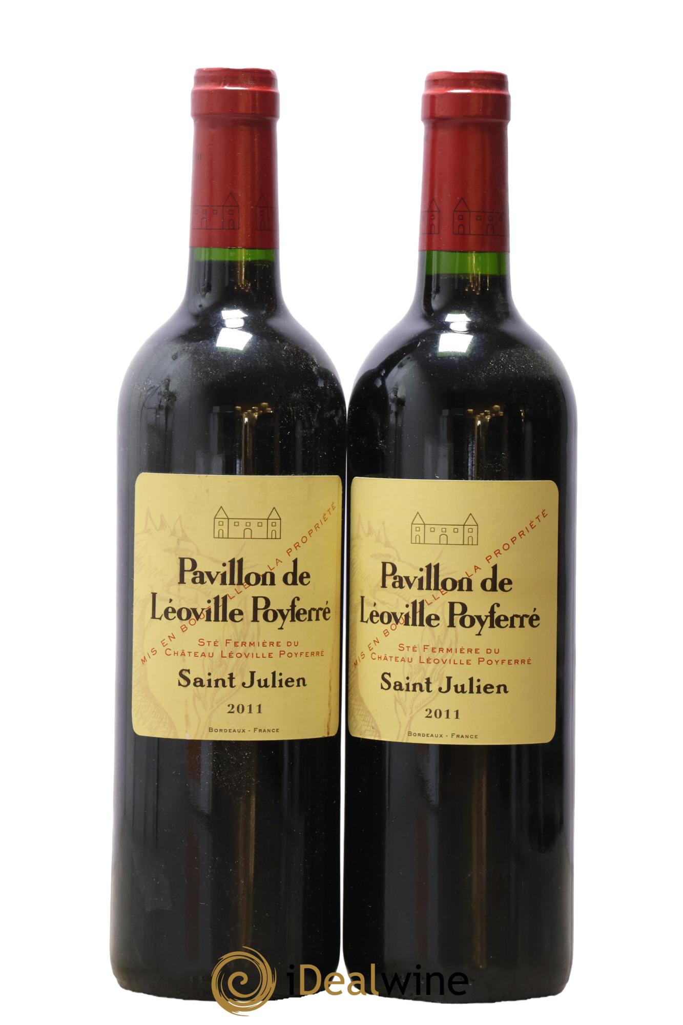 Pavillon de Poyferré Second Vin 2011 - Posten von 2 Flaschen - 0