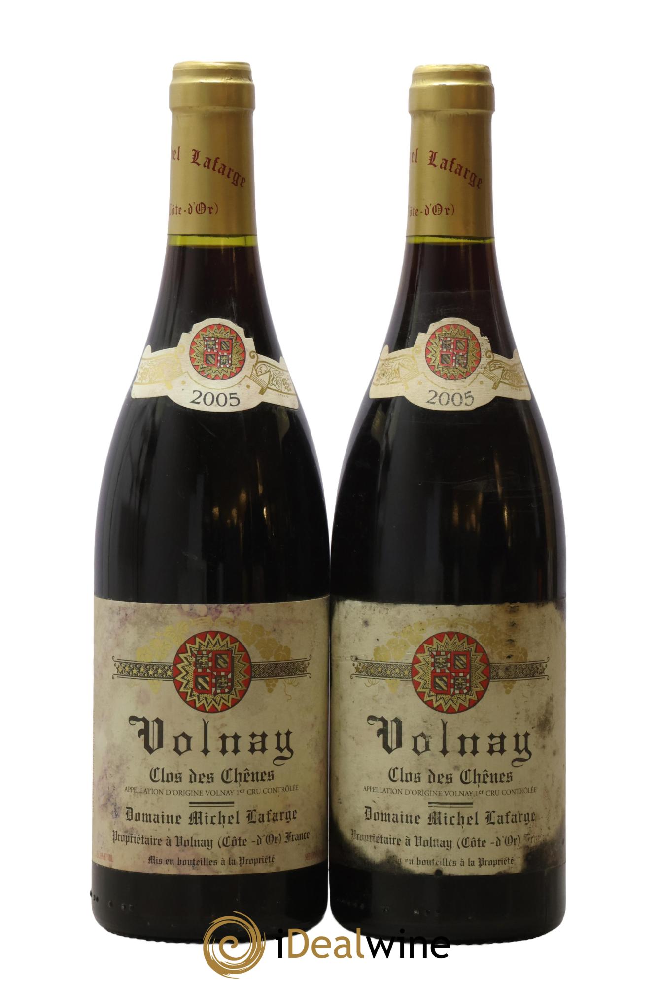 Volnay 1er Cru Clos des Chênes Lafarge (Domaine) 2005 - Lot de 2 bouteilles - 0