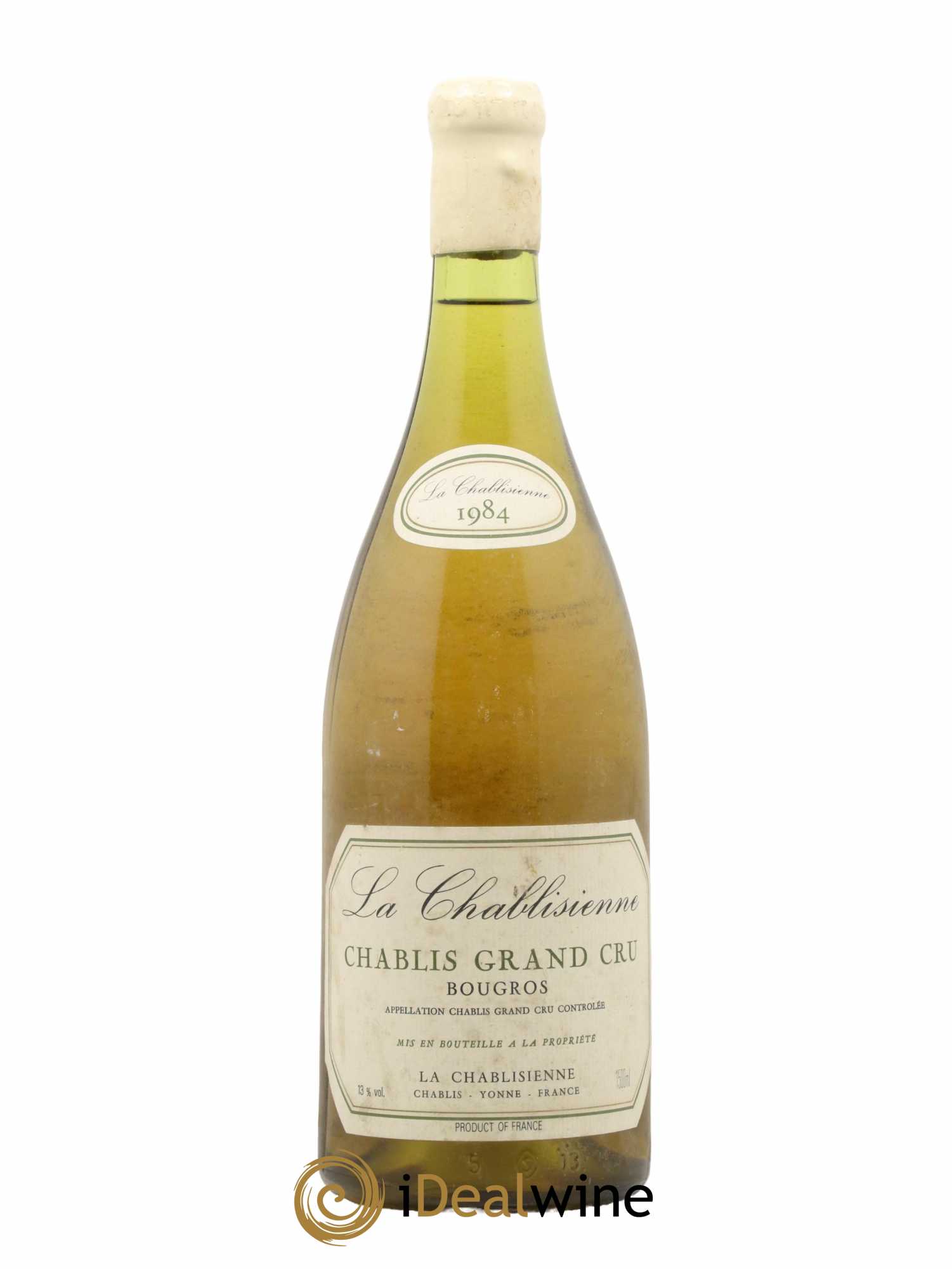 Chablis Grand Cru Bougros La Chablisienne 1984 - Lot de 1 magnum - 0