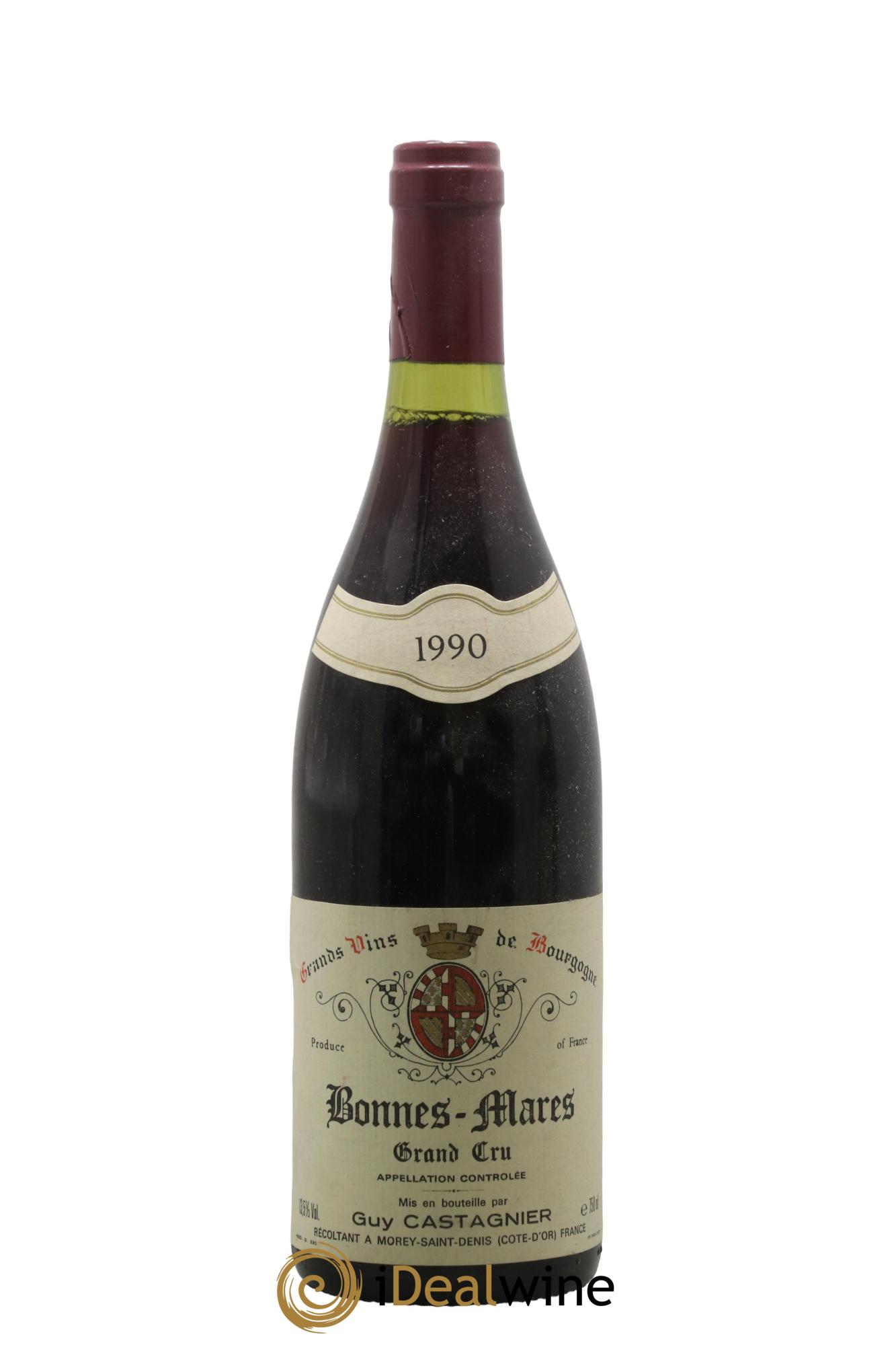 Bonnes-Mares Grand Cru Castagnier (Domaine) 1990 - Lotto di 1 bottiglia - 0