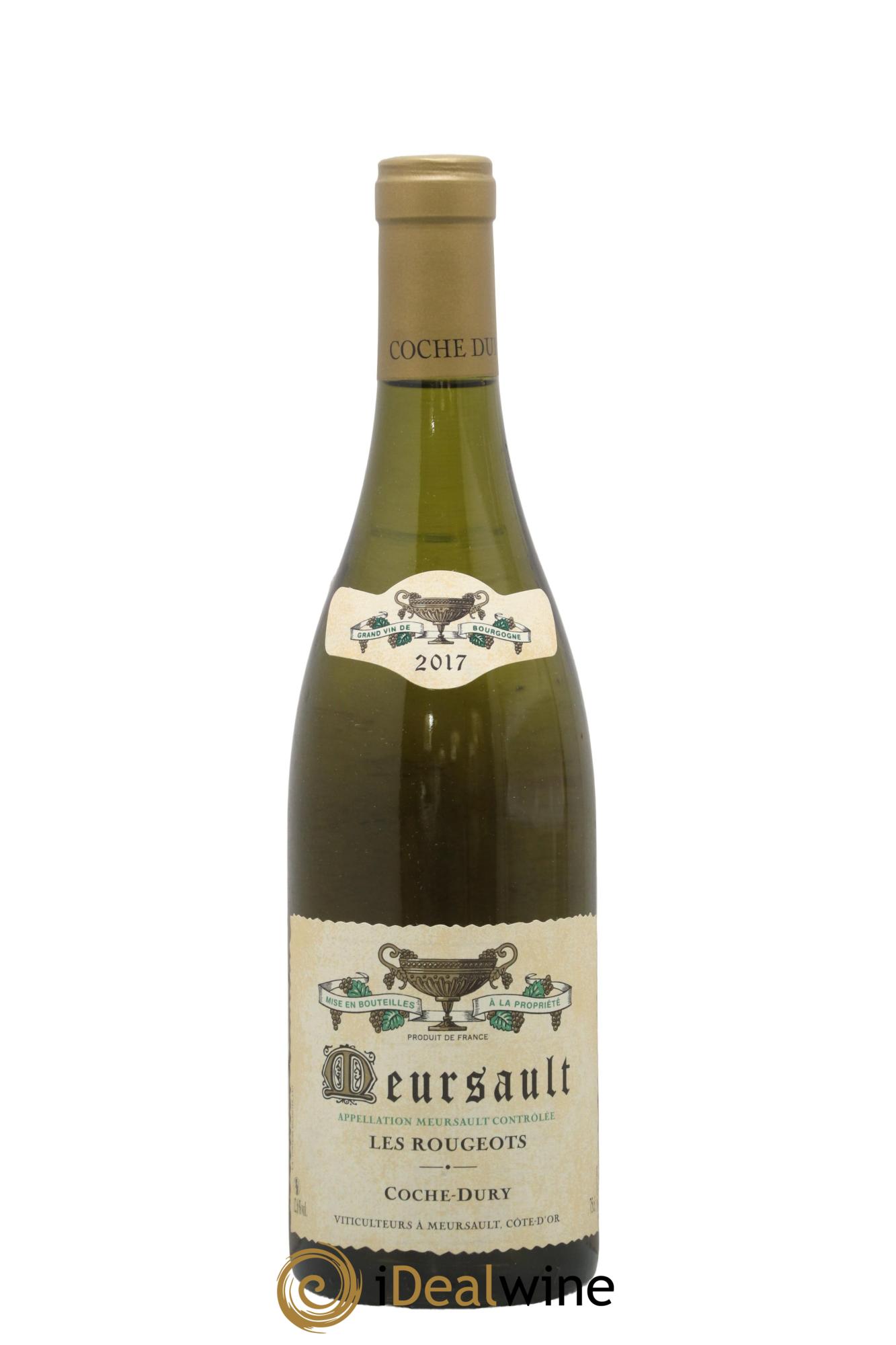 Meursault Les Rougeots Coche Dury (Domaine) 2017 - Lot de 1 bouteille - 0