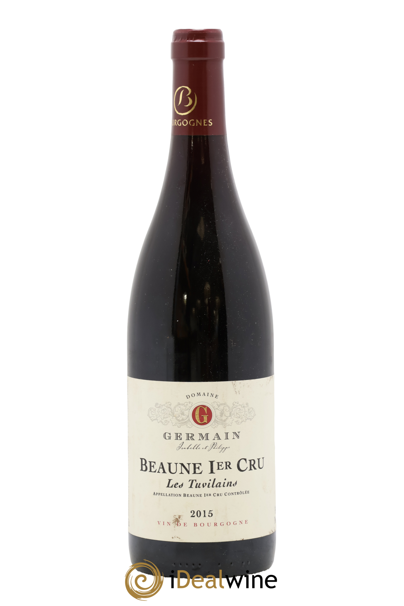 Beaune 1er Cru Les Tuvilains Germain Philippe 2015 - Lotto di 1 bottiglia - 0