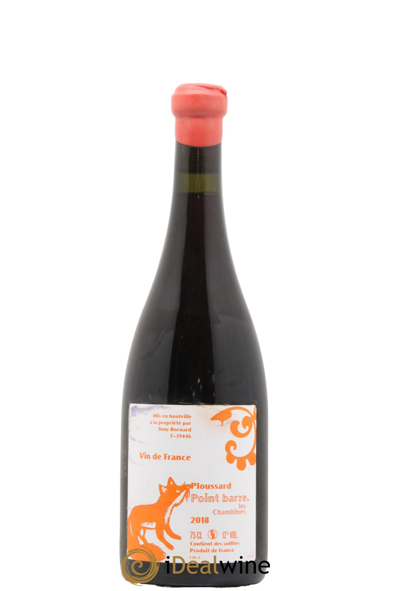 Vin de France Ploussard Point Barre les Chambines Bornard 2018 - Lot de 1 bouteille - 0