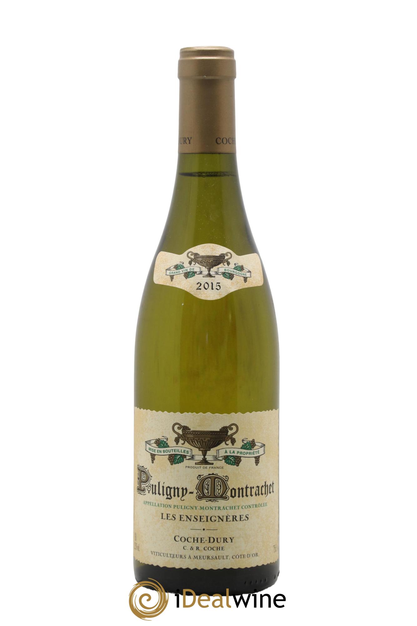 Puligny-Montrachet Les Enseignères Coche Dury (Domaine) 2015 - Lot de 1 bouteille - 0