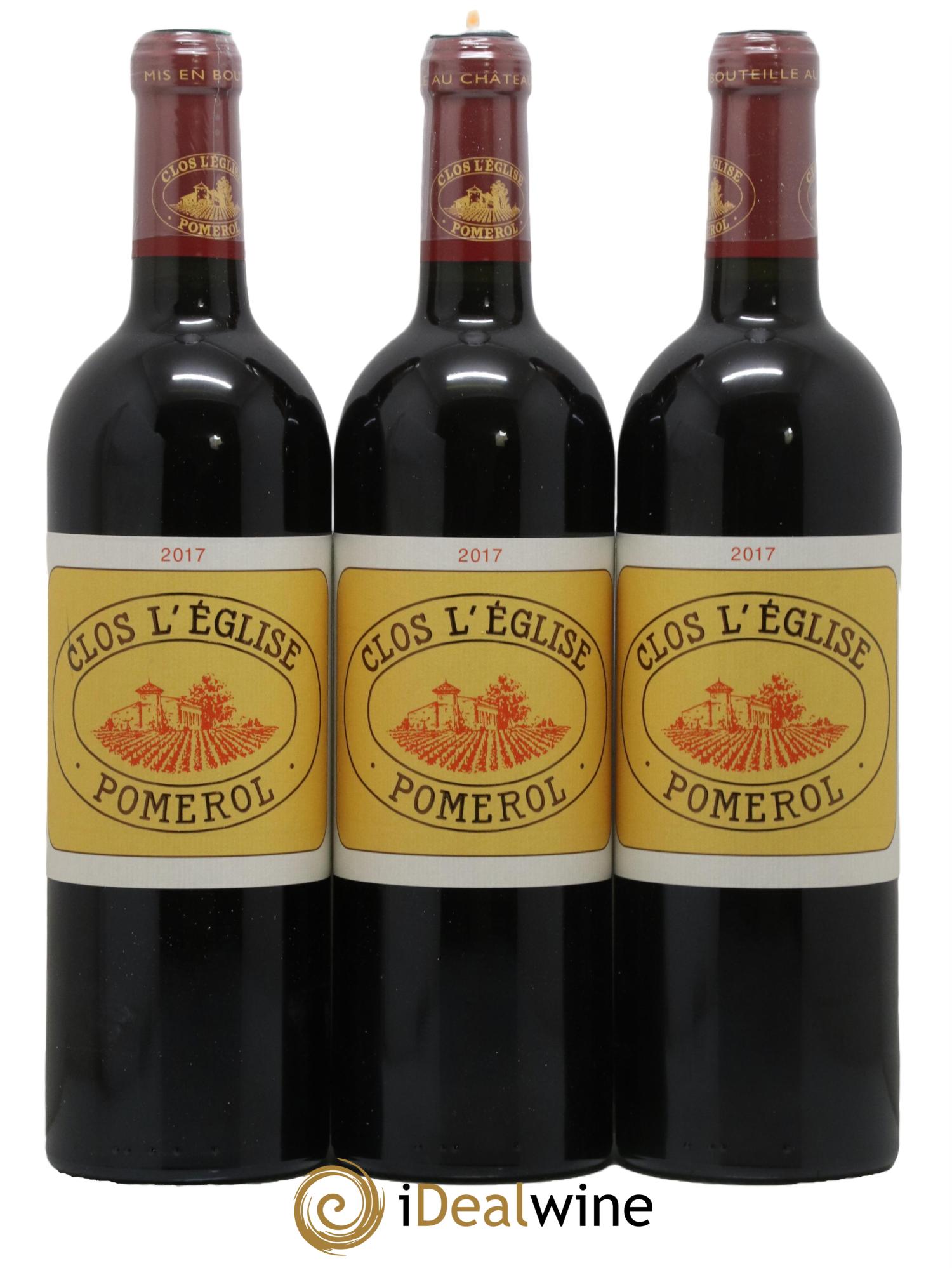 Clos l'Eglise 2017 - Posten von 3 Flaschen - 0