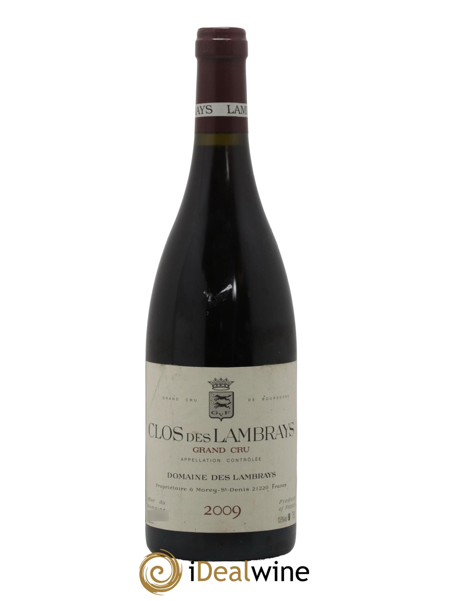 Clos des Lambrays Grand Cru Domaine des Lambrays 2009 - Lotto di 1 bottiglia - 0