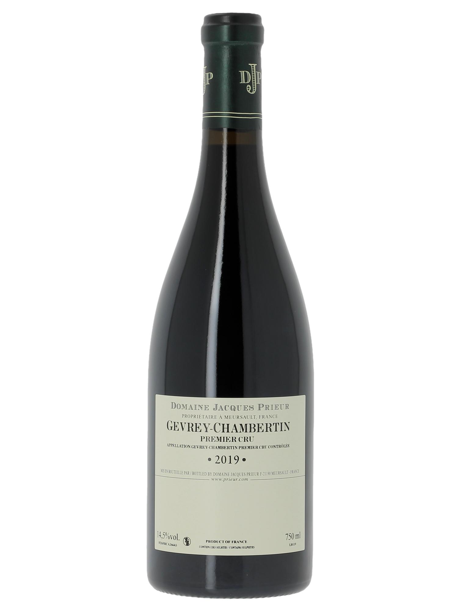 Gevrey-Chambertin 1er Cru Jacques Prieur (Domaine) 2019 - Lot de 1 bouteille - 1