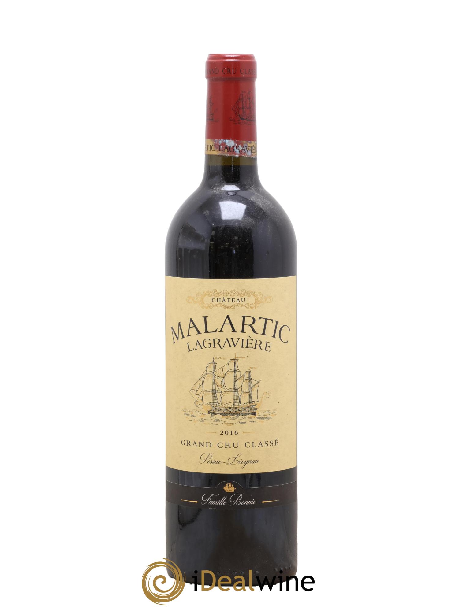 Château Malartic-Lagravière Cru Classé de Graves 2016 - Lot de 1 bouteille - 0