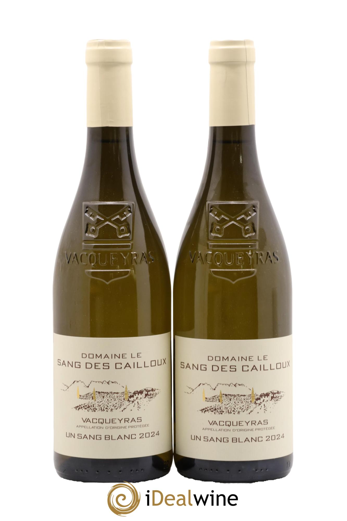 Vacqueyras Un Sang Blanc Le Sang des Cailloux 2024 - Lot of 2 bottles - 0