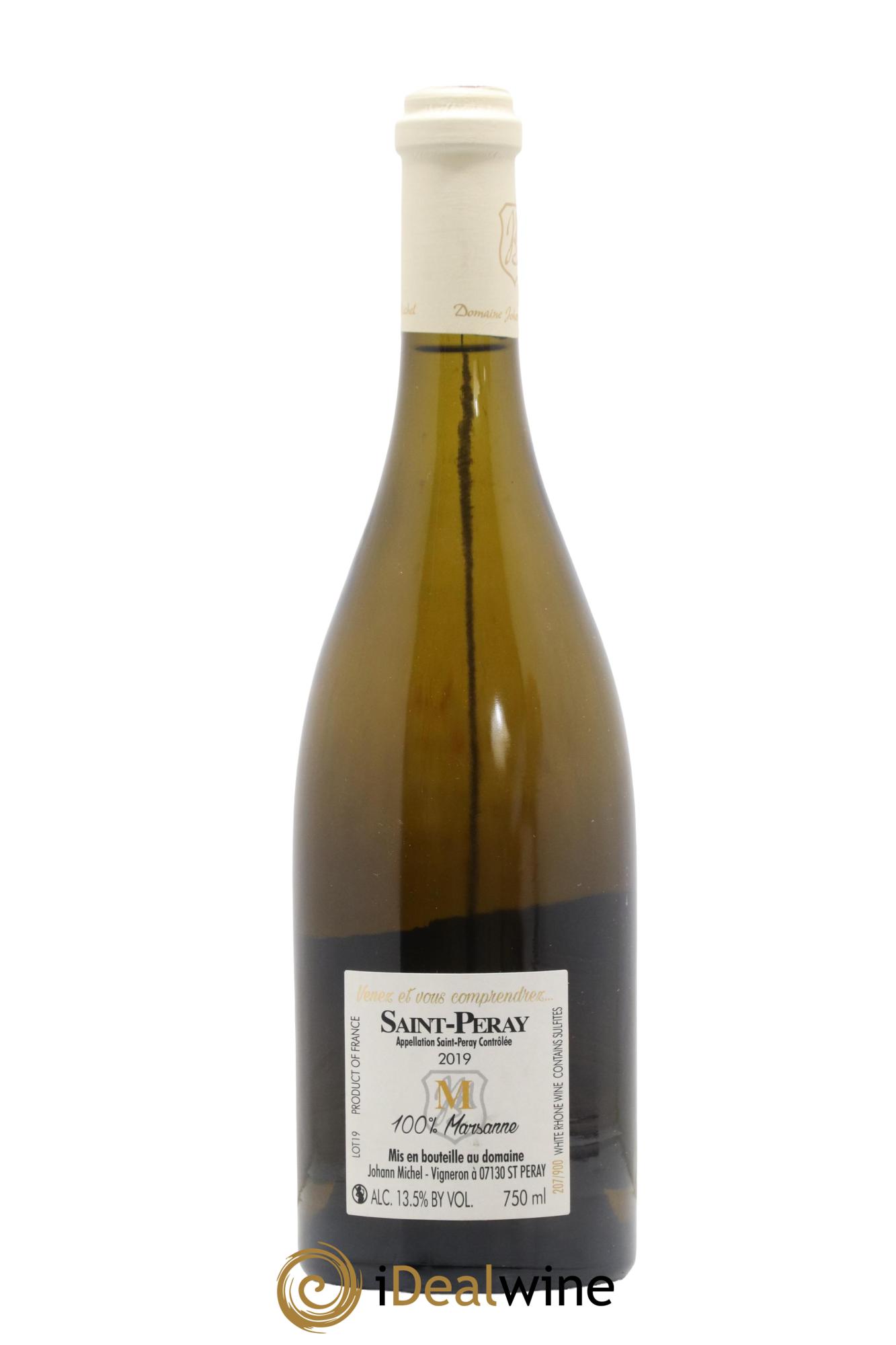 Saint-Péray Cuvee M Johann Michel 2019 - Lot de 1 bouteille - 1