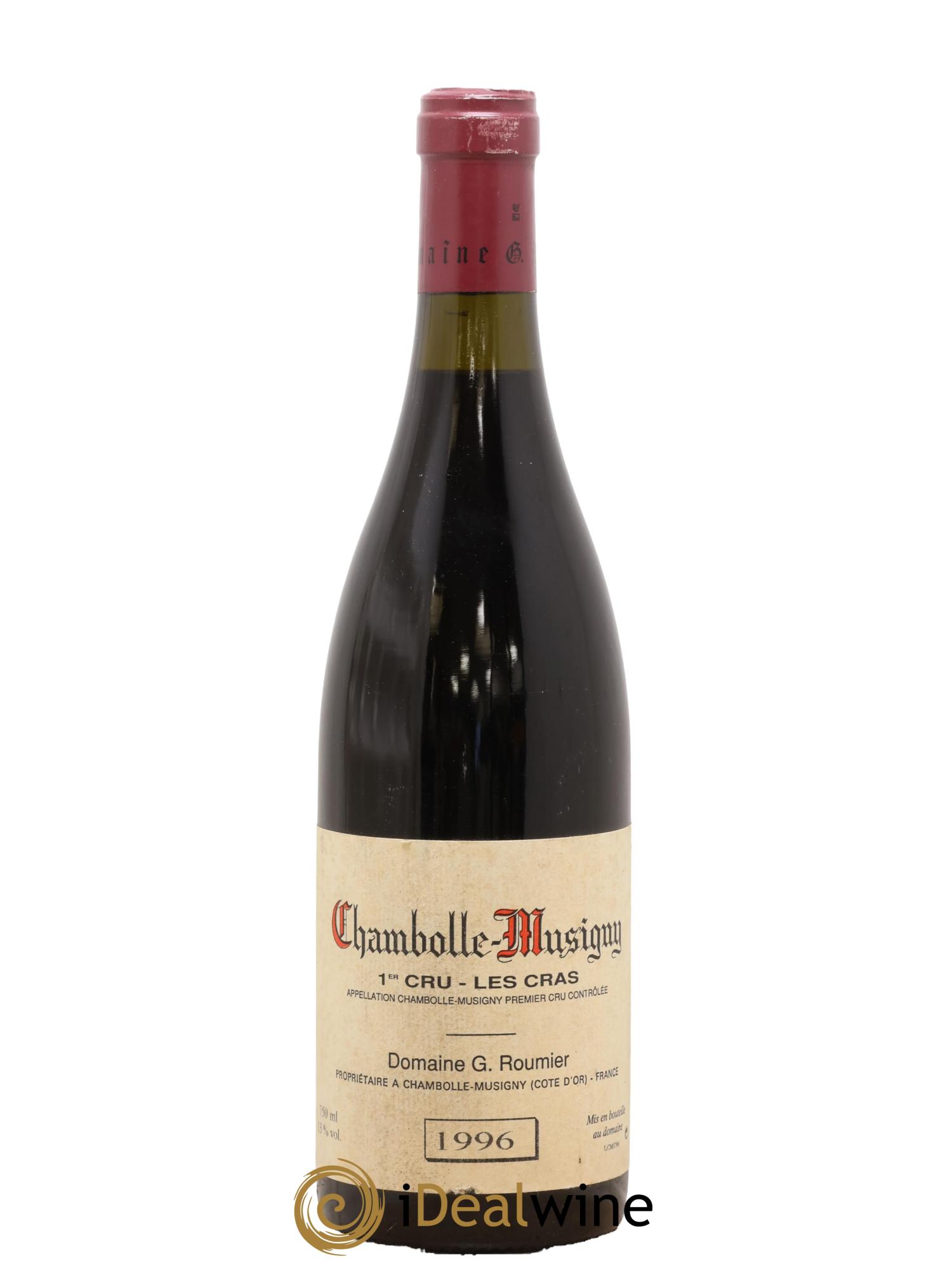Chambolle-Musigny 1er Cru Les Cras Georges Roumier (Domaine) 1996 - Lot de 1 bouteille - 0