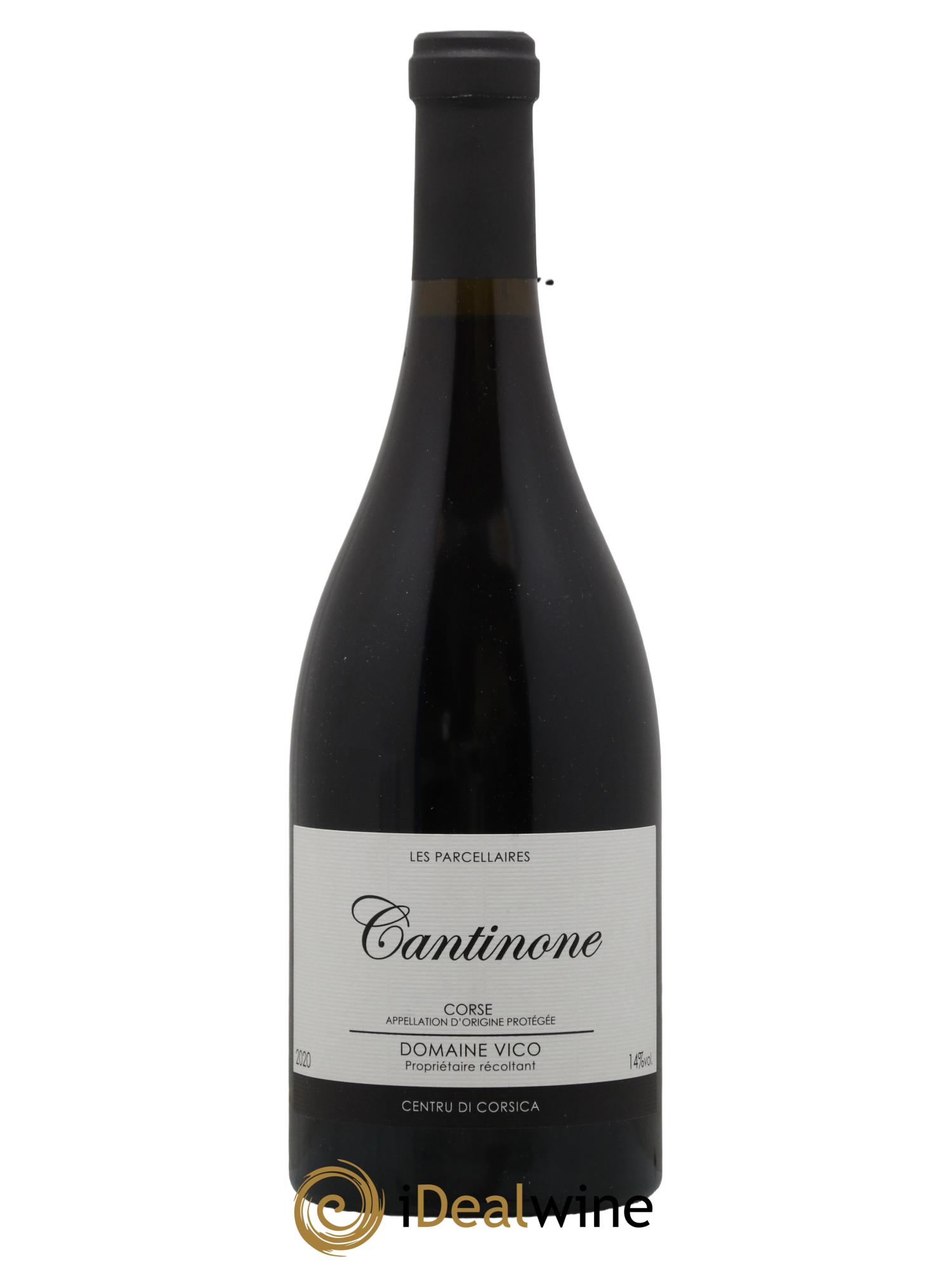 Vin de Corse Cantinone Les Parcellaires Domaine Vico 2020 - Lot de 1 bouteille - 0