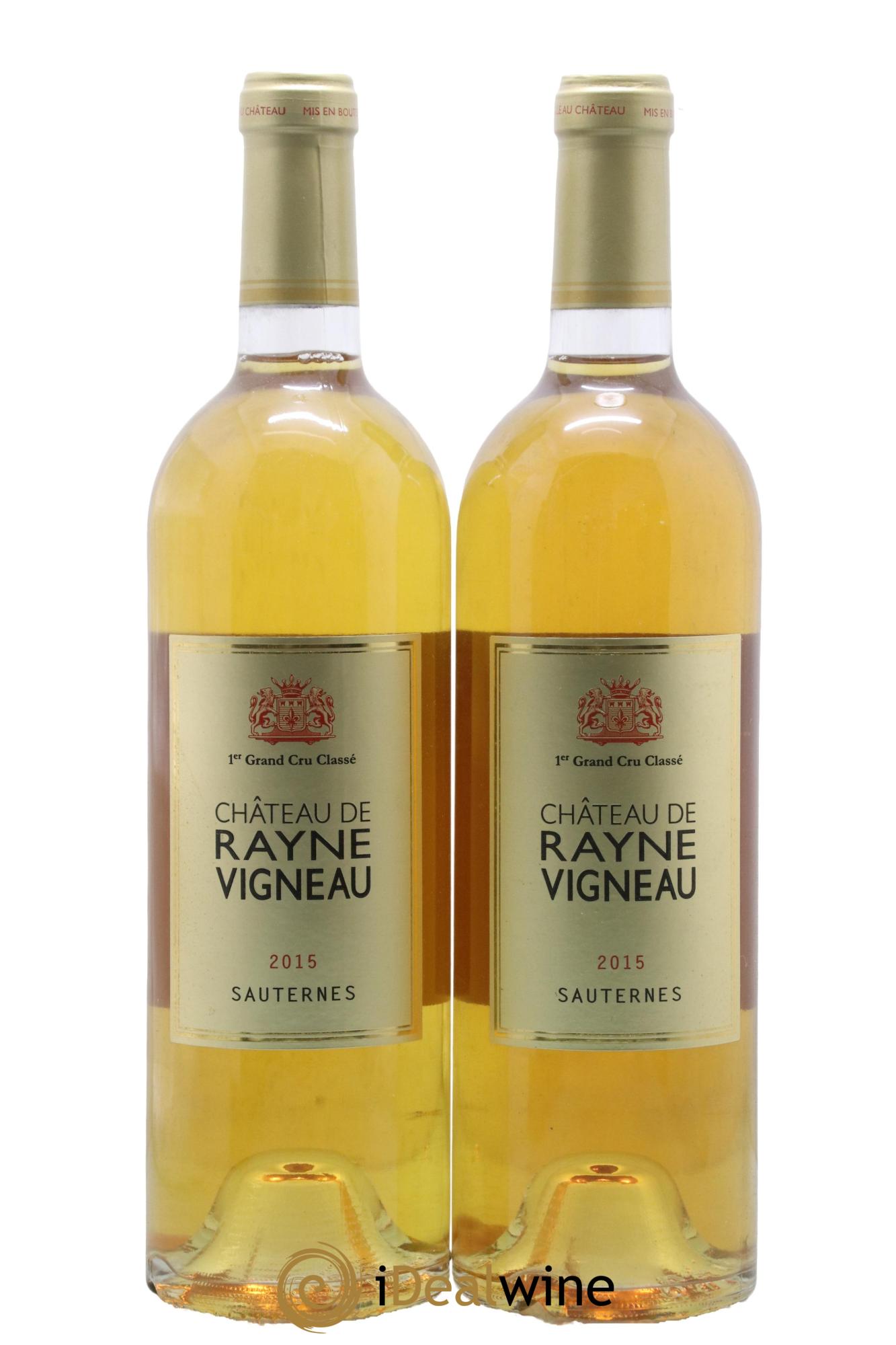 Château de Rayne Vigneau 1er Grand Cru Classé 2015 - Lotto di 2 bottiglie - 0