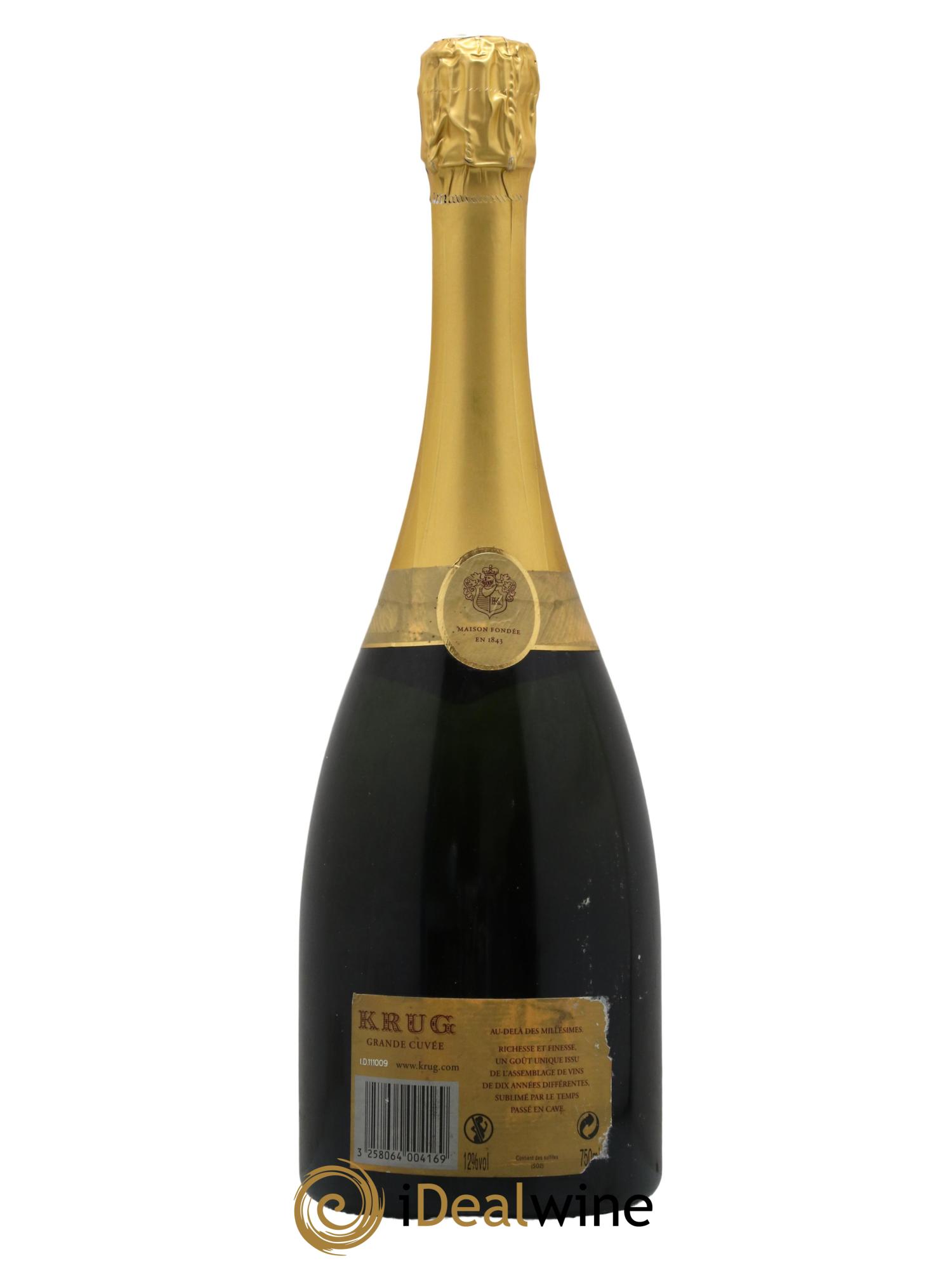 Grande Cuvée - 160ème édition Krug - Lot de 1 bouteille - 1