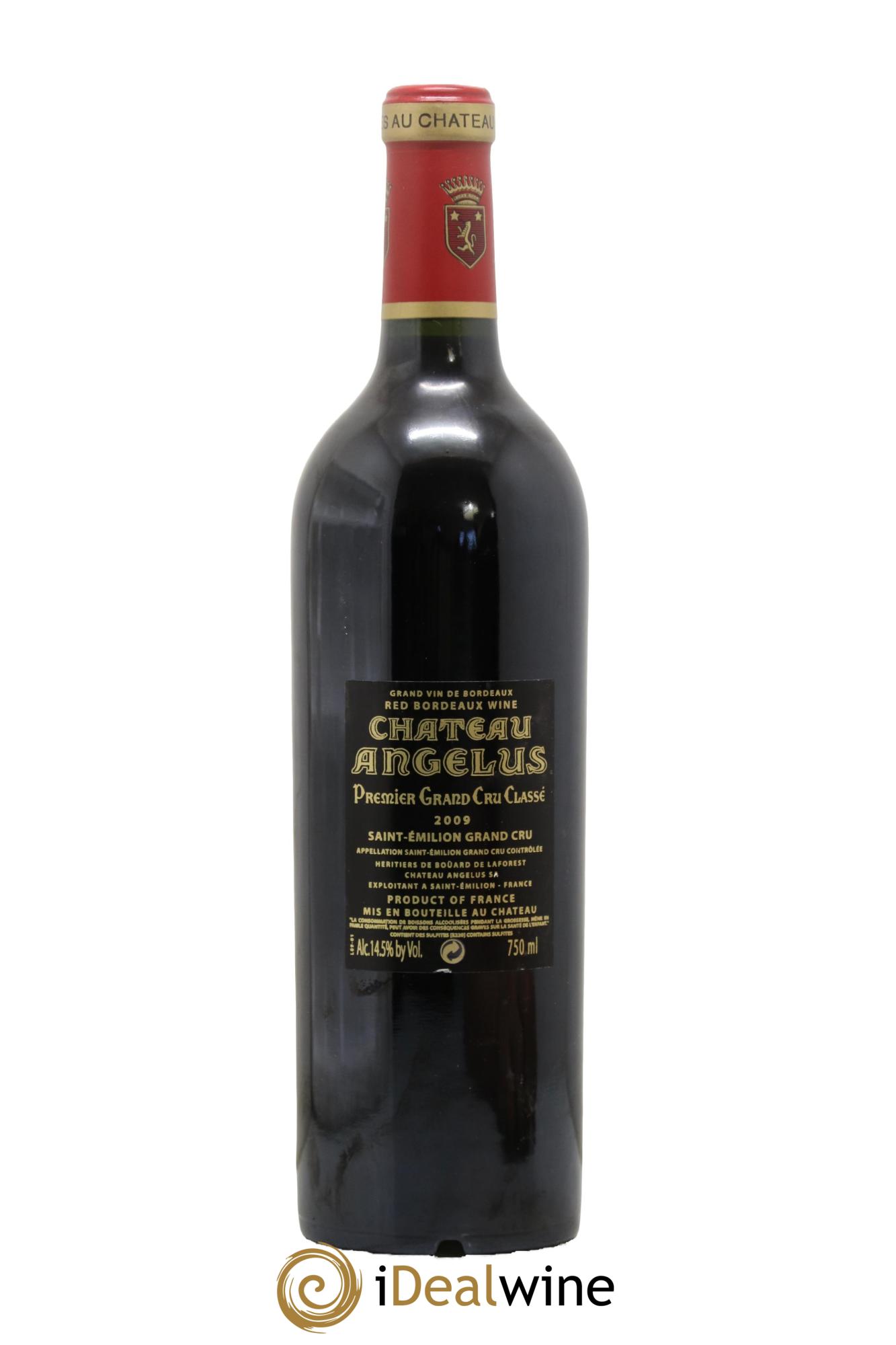 Château Angélus 1er Grand Cru Classé A 2009 - Lot of 1 bottle - 1