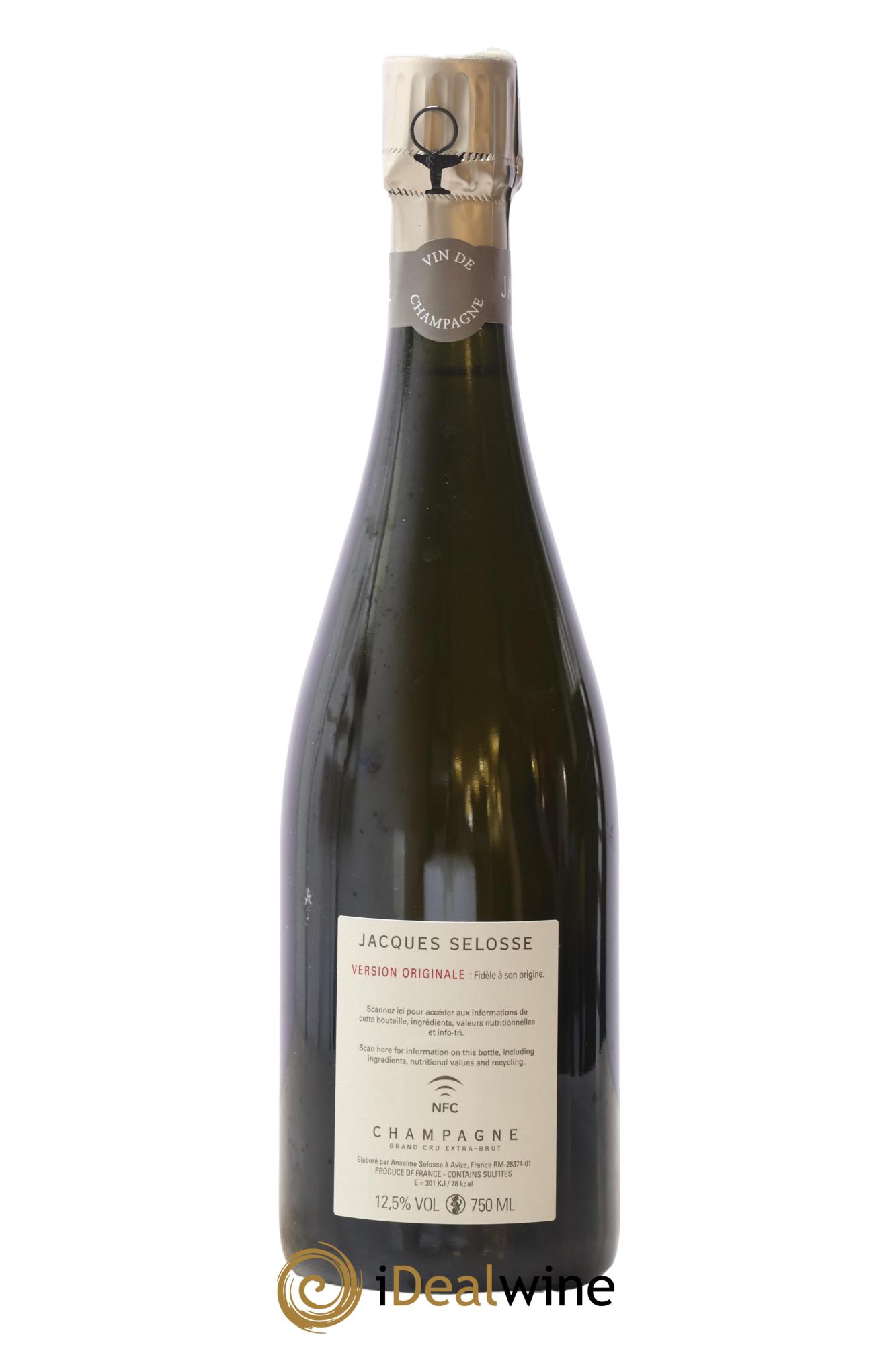 Version Originale Jacques Selosse - Lot de 1 bouteille - 1