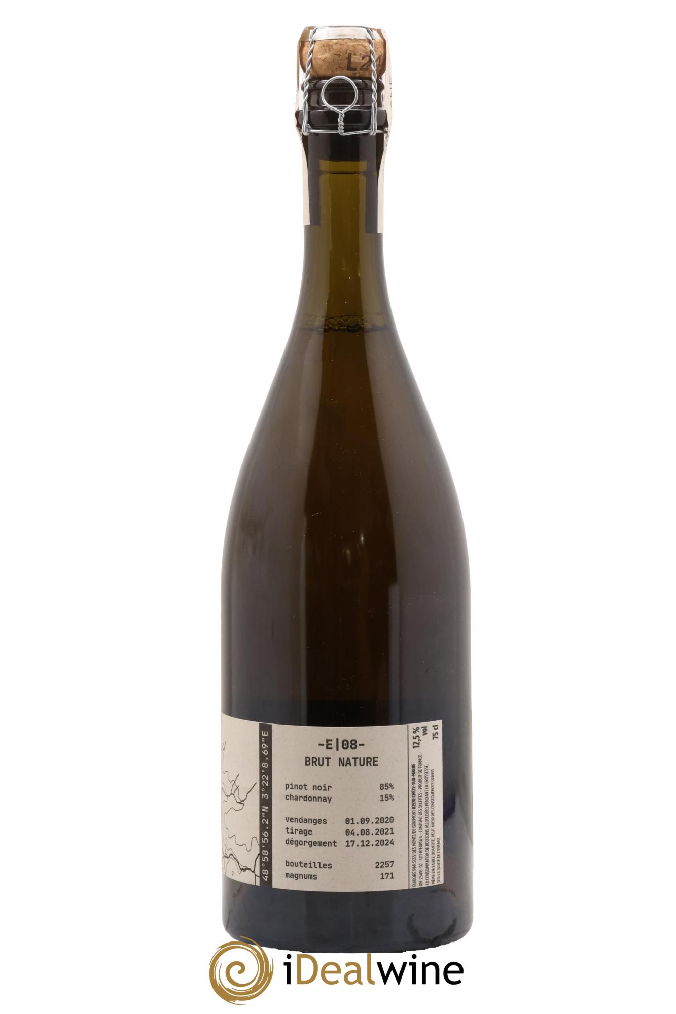 Brut Nature Exploration 08 Maison Tom Gauditiabois 2020 - Posten von 1 Flasche - 1
