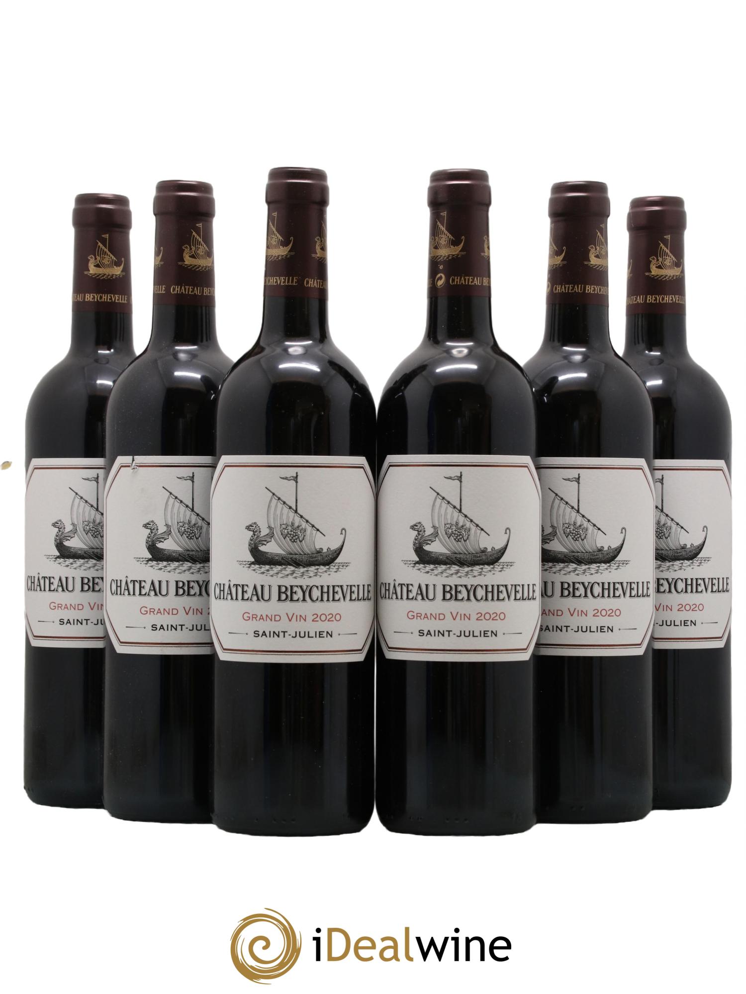 Château Beychevelle 4ème Grand Cru Classé 2020 - Lot de 6 bouteilles - 0
