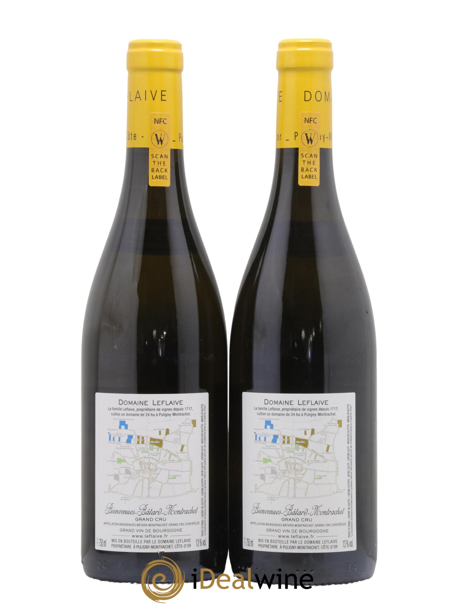 Bienvenues-Bâtard-Montrachet Grand Cru Leflaive (Domaine) 2021 - Lot de 2 bouteilles - 1