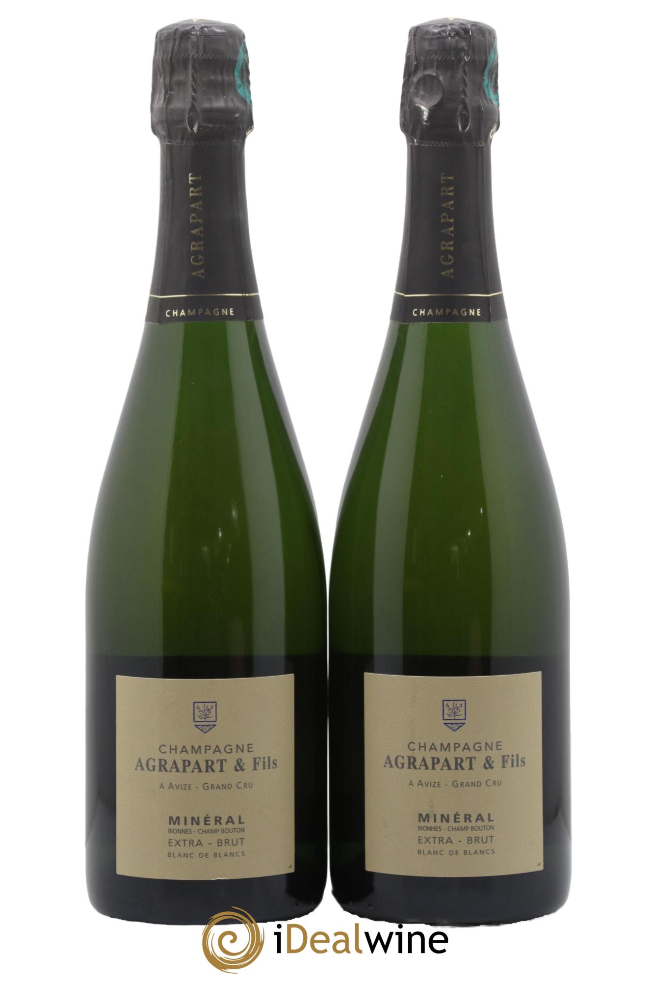 Minéral Blanc de Blancs Extra-Brut Agrapart & Fils 2012 - Lot de 2 bouteilles - 0