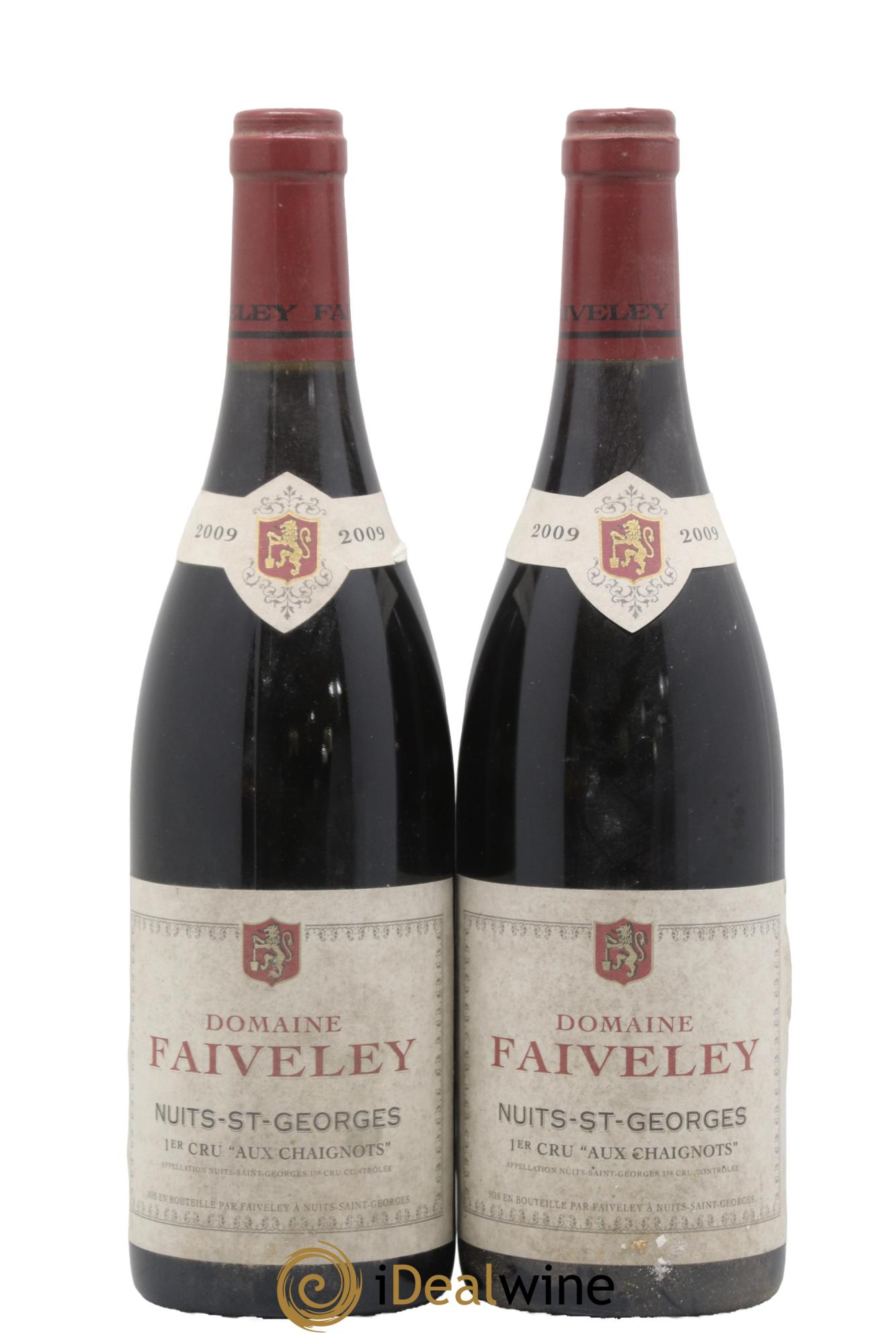 Nuits-Saint-Georges 1er Cru Aux Chaignots Faiveley 2009 - Lot de 2 bouteilles - 0