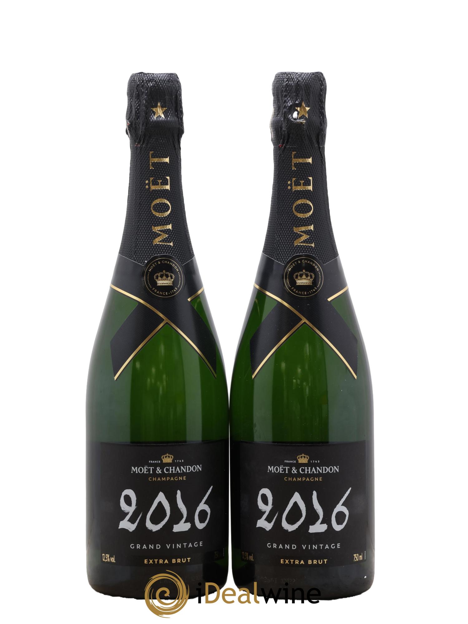 Grand Vintage Moët et Chandon 2016 - Lot of 2 bottles - 0
