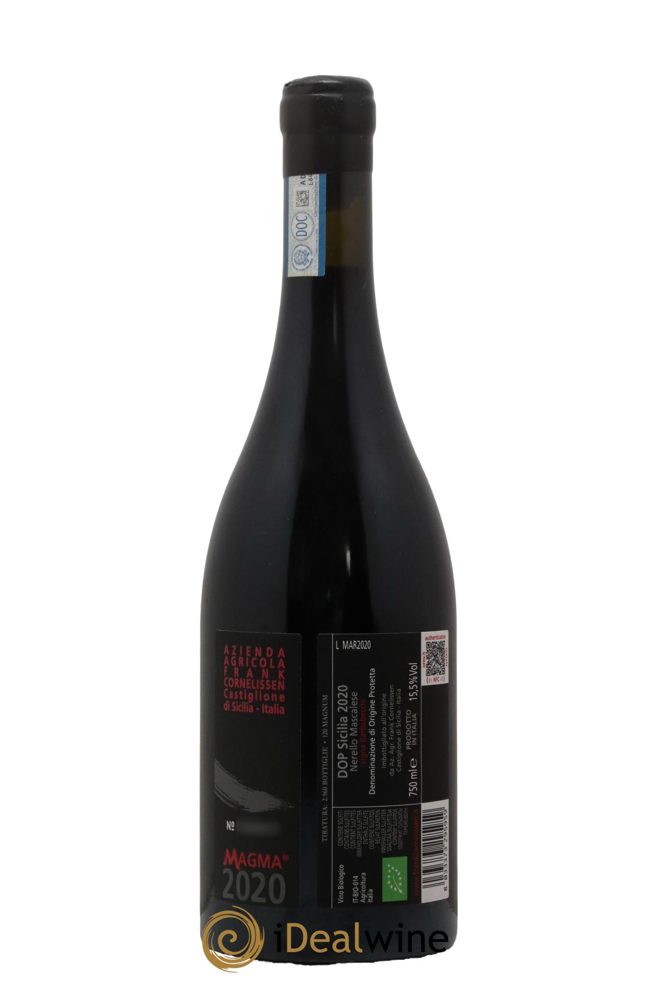 Terre Siciliane IGT Magma Frank Cornelissen 2020 - Lot of 1 bottle - 1