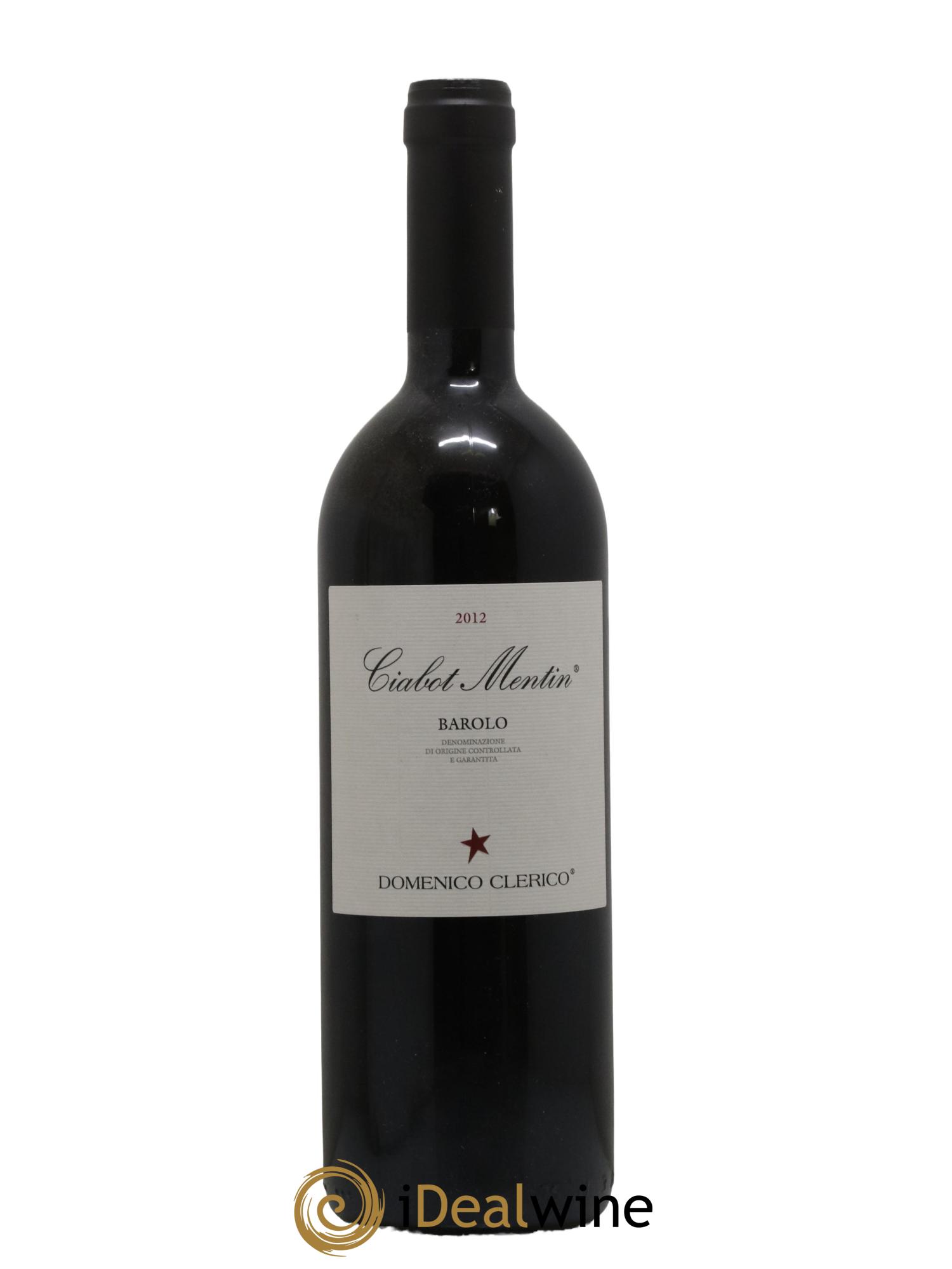 Barolo DOCG Ciabot Mentin Ginestra Domenico Clerico 2012 - Lot de 1 bouteille - 0