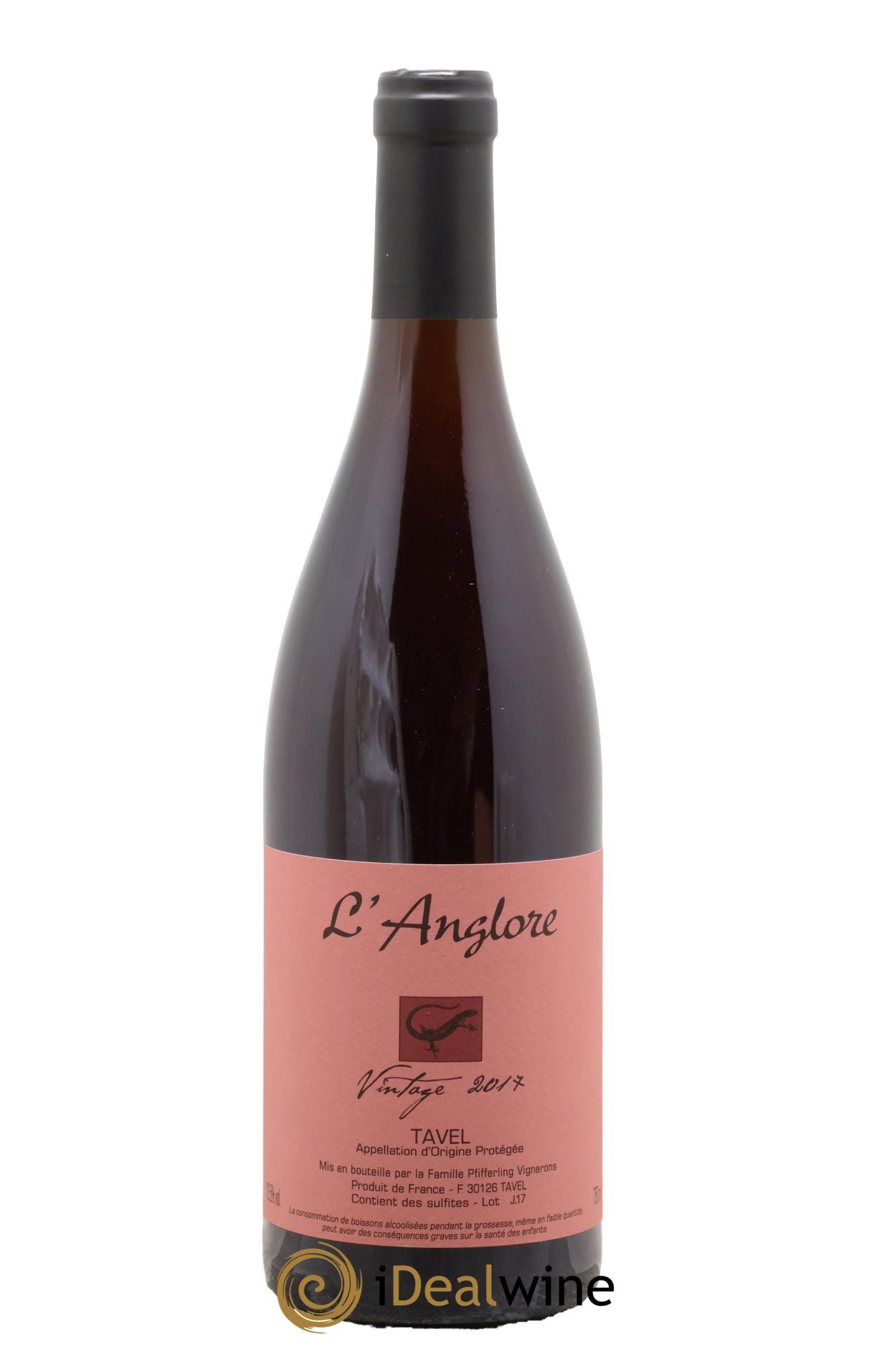 Tavel Vintage L'Anglore 2017 - Posten von 1 Flasche - 0