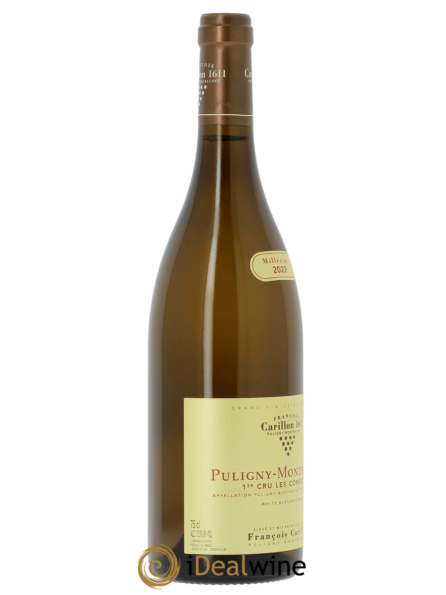 Puligny-Montrachet 1er Cru Les Combettes François Carillon 2022 - Lotto di 1 bottiglia - 2