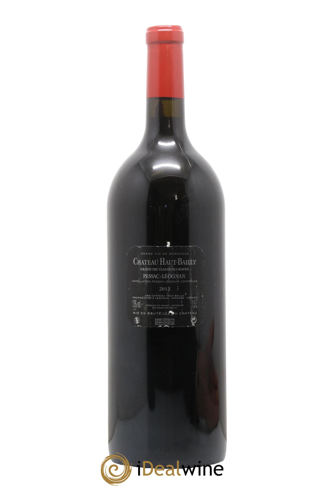 Château Haut-Bailly Cru Classé de Graves 2012 - Lot de 1 magnum - 1