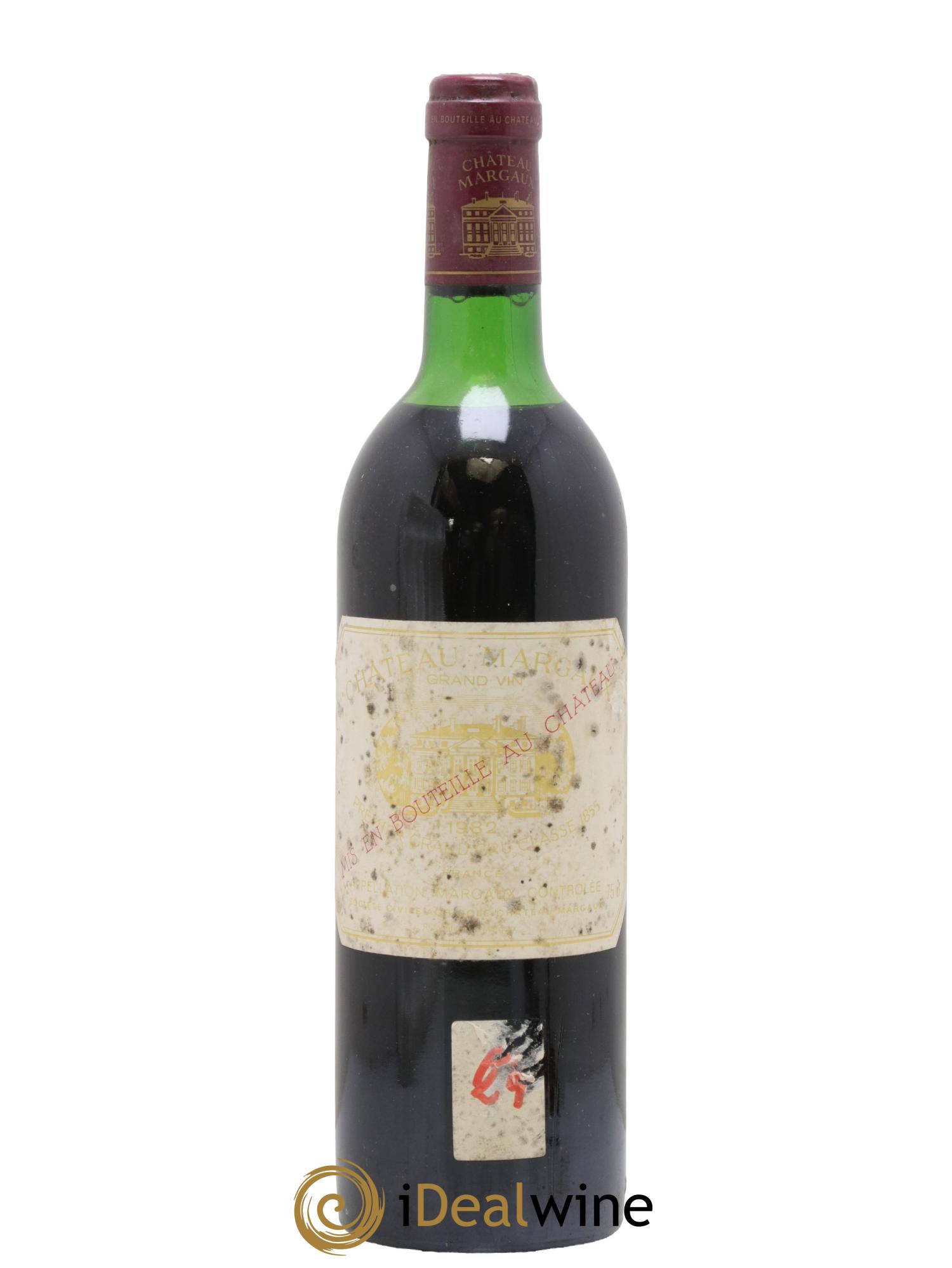 Château Margaux 1er Grand Cru Classé 1982 - Posten von 1 Flasche - 0