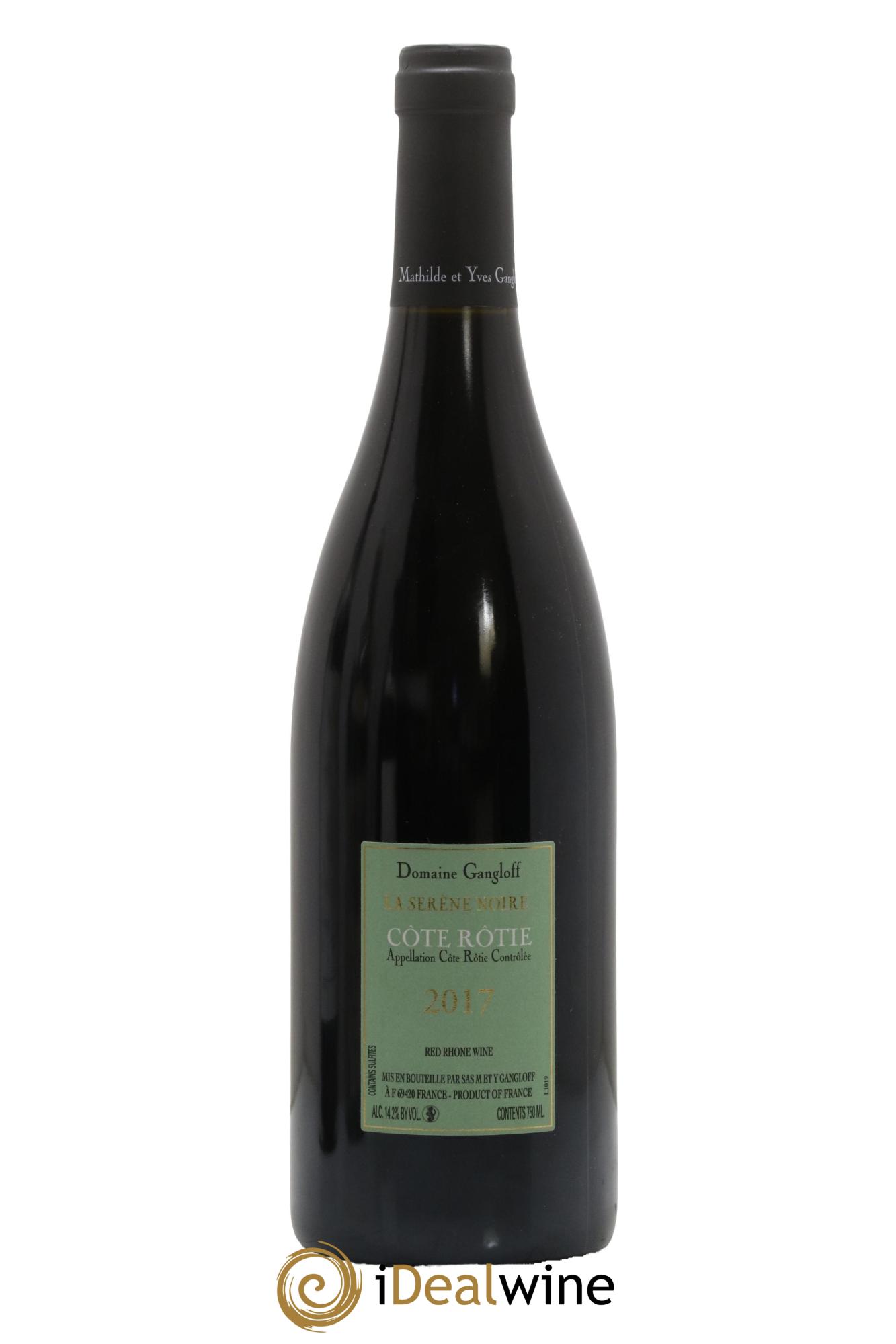 Côte-Rôtie La Sereine Noire Gangloff (Domaine) 2017 - Lot de 1 bouteille - 1