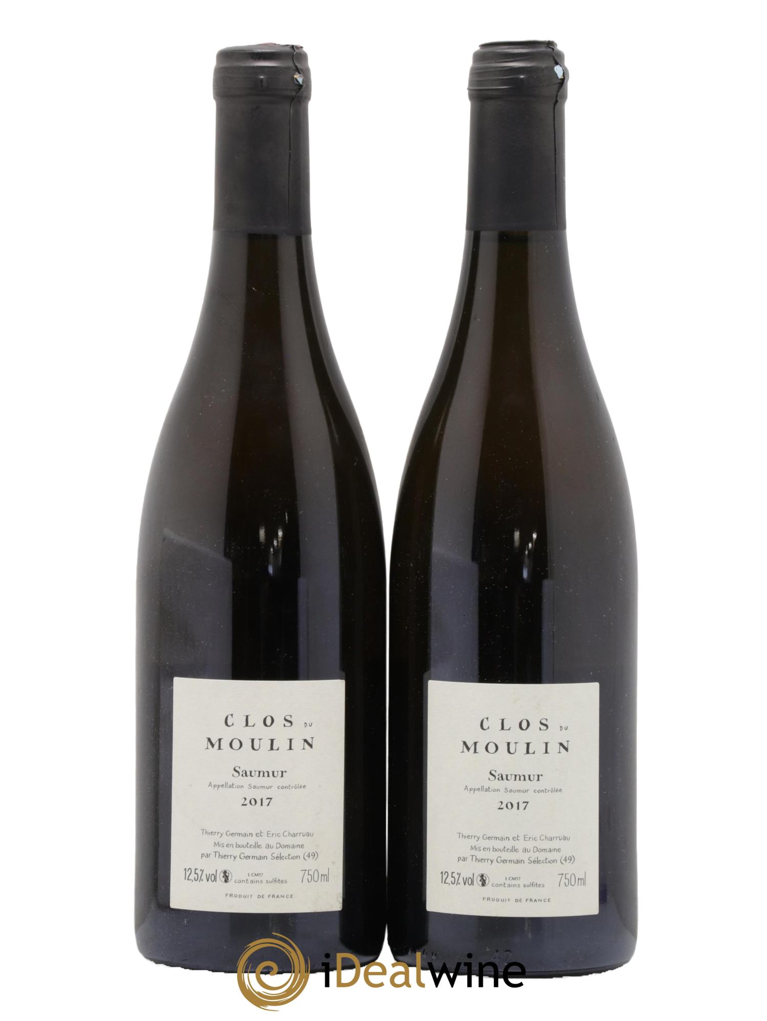 Saumur Clos du Moulin Domaine des Roches Neuves - Thierry Germain 2017 - Lot de 2 bouteilles - 1