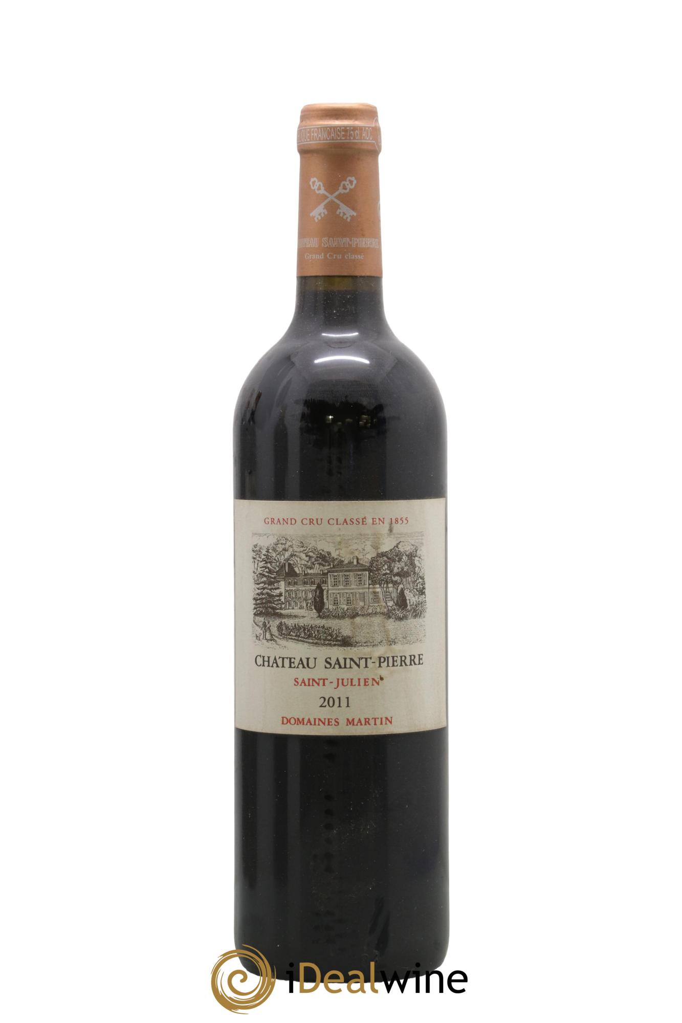 Château Saint-Pierre 4ème Grand Cru Classé 2011 - Lot de 1 bouteille - 0