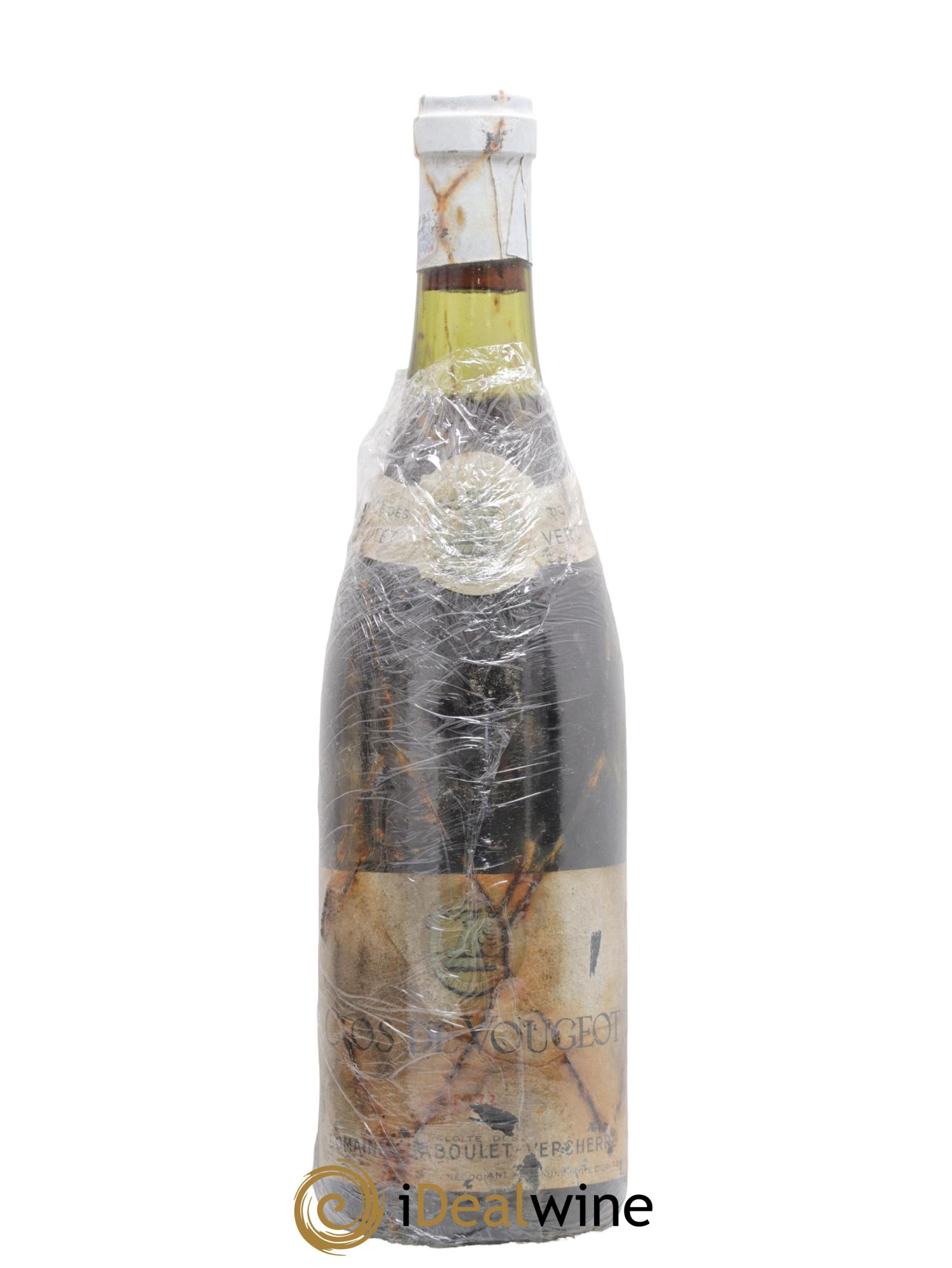 Clos de Vougeot Grand Cru Jaboulet Vercherre 1973 - Lot de 1 bouteille - 0