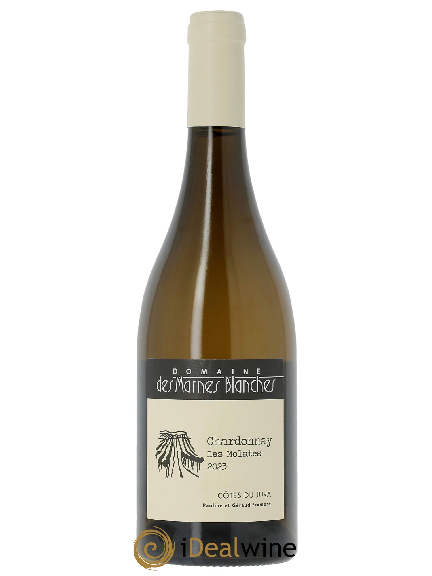 Côtes du Jura Les Molates Chardonnay Marnes Blanches (Domaine des)  2023 - Posten von 1 Flasche - 0