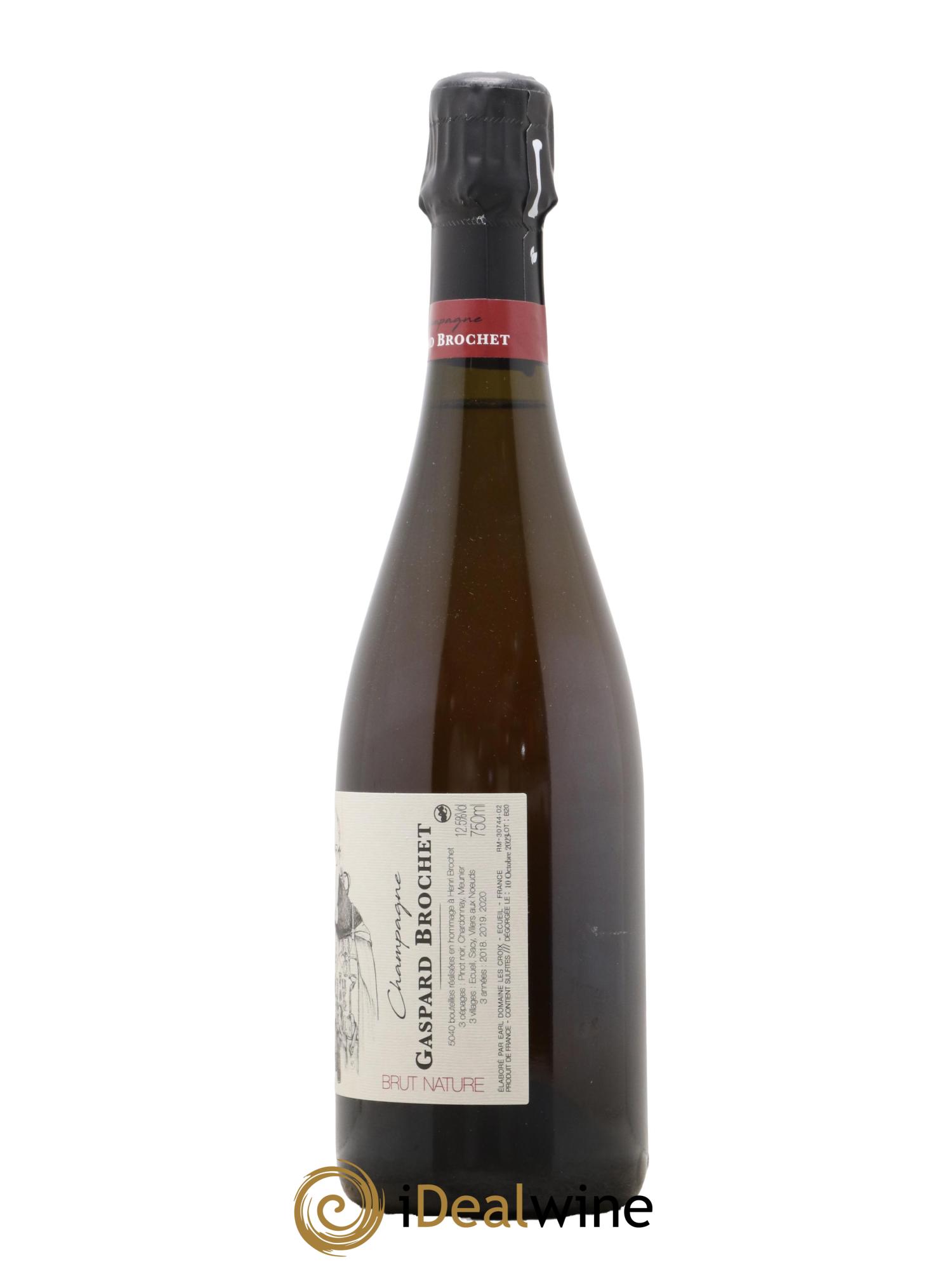 333.d Brut Nature Gaspard Brochet - Lot de 1 bouteille - 1