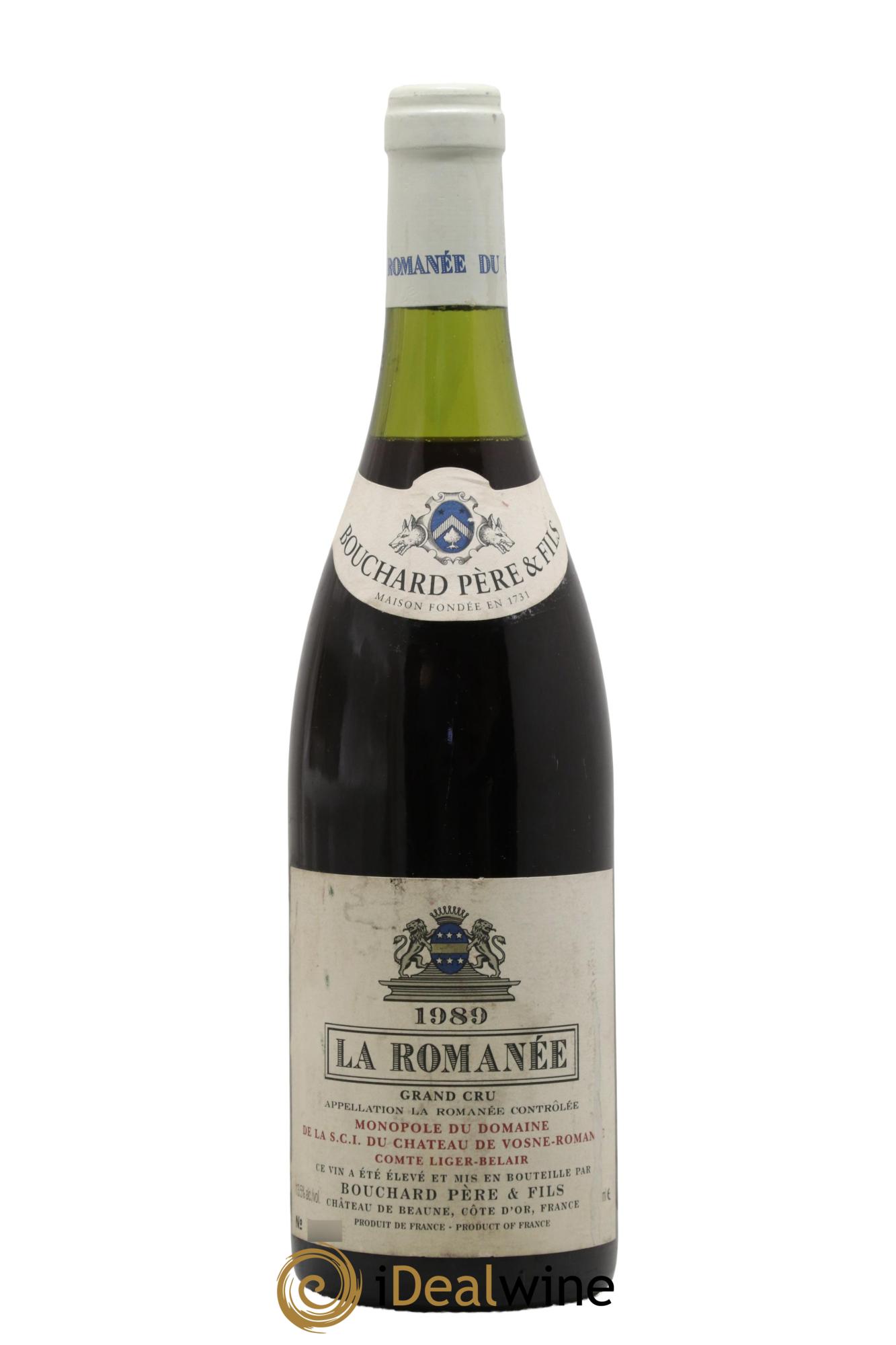 La Romanée Grand Cru Comte Liger-Belair (Domaine du) 1989 - Lot de 1 bouteille - 0