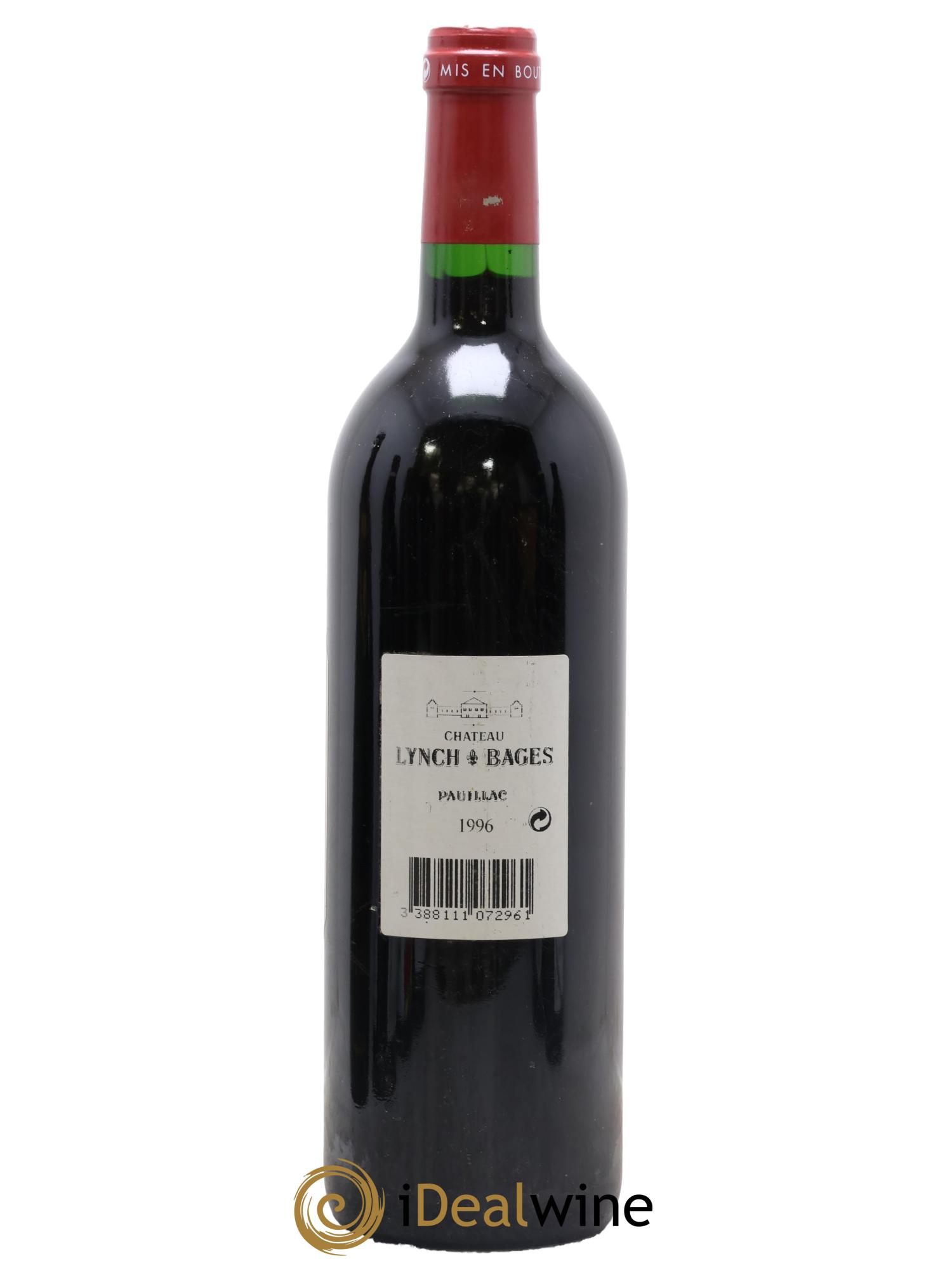 Château Lynch Bages 5ème Grand Cru Classé 1996 - Lotto di 1 bottiglia - 1