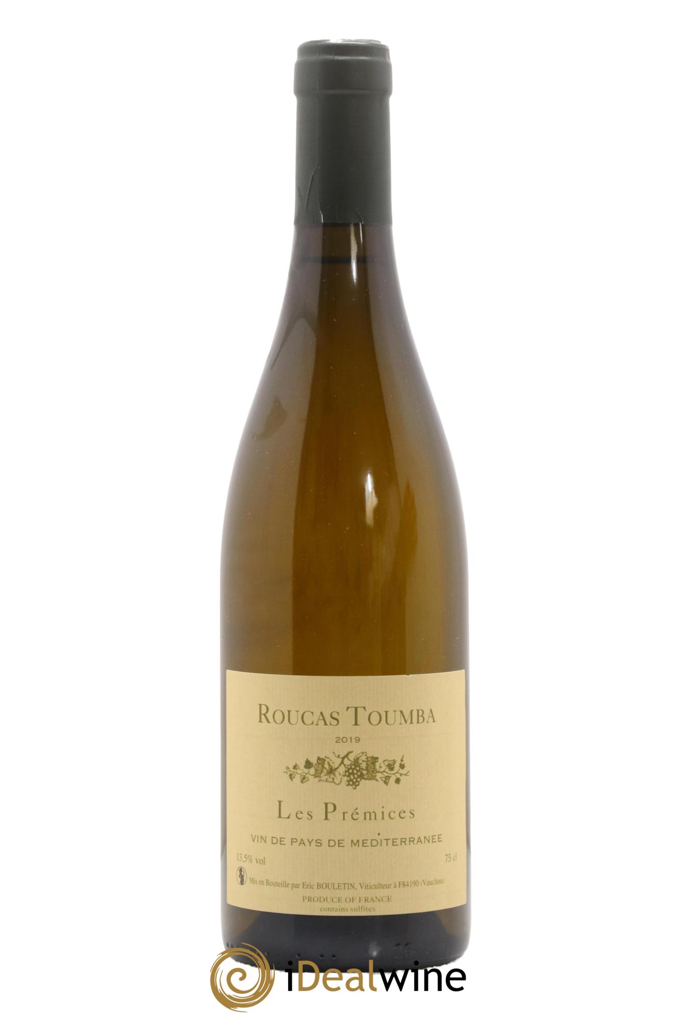 VDP de Méditerranée (anciennement Vacqueyras) Les Prémices Roucas Toumba 2019 - Lot de 1 bouteille - 0