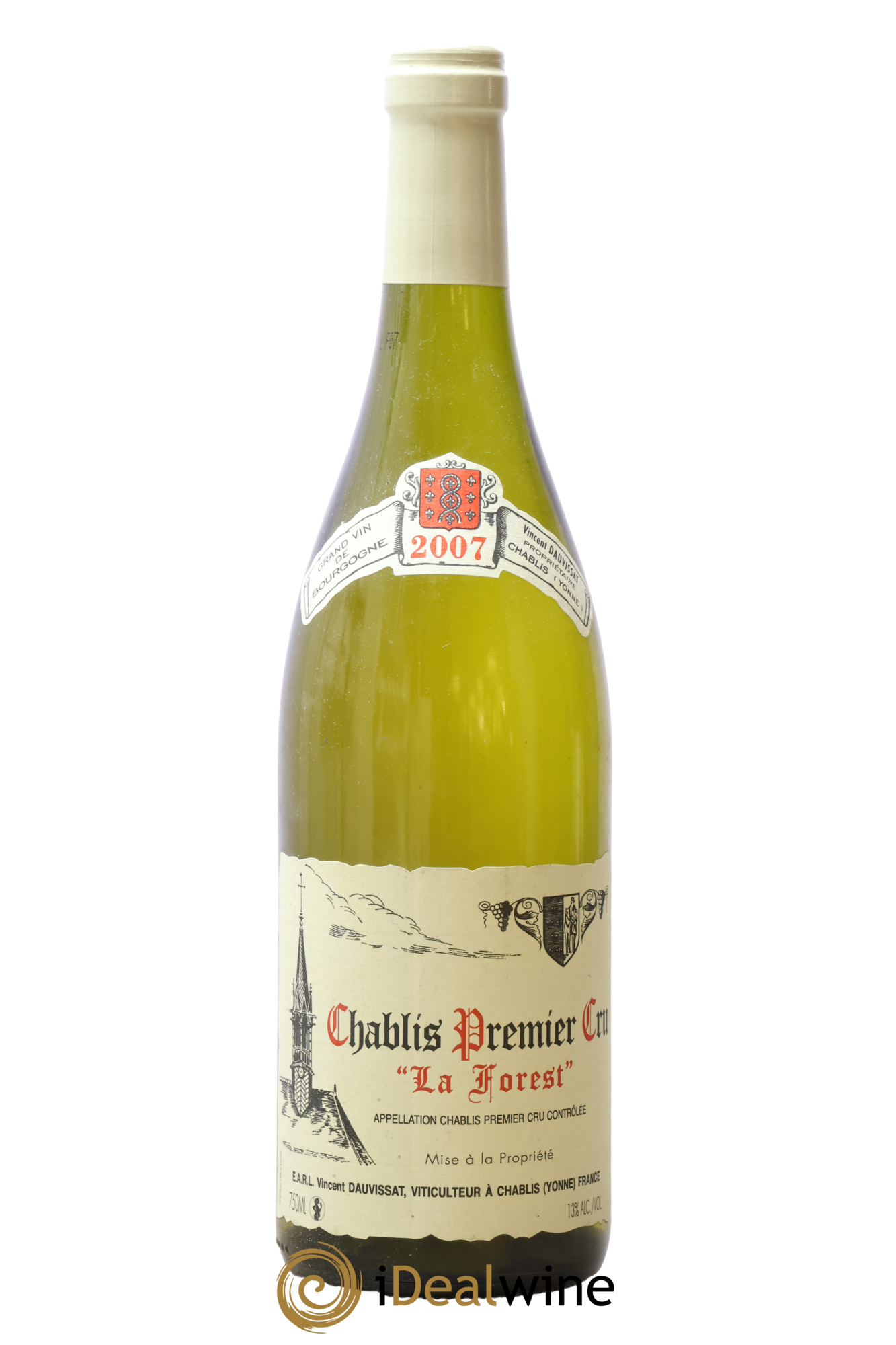 Chablis 1er Cru La Forest Vincent Dauvissat (Domaine) 2007 - Lot de 1 bouteille - 0
