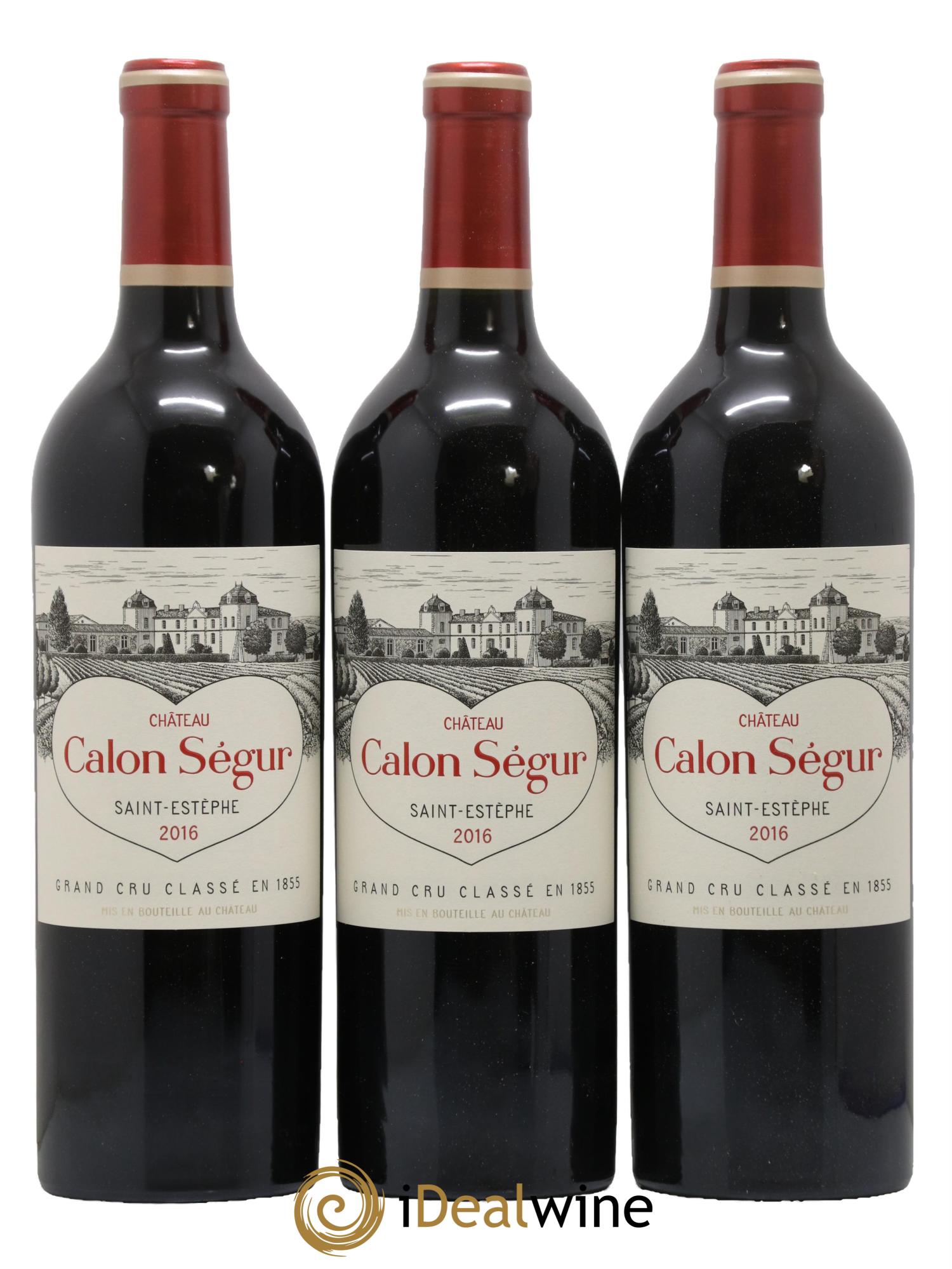 Château Calon Ségur 3ème Grand Cru Classé  2016 - Lot de 6 bouteilles - 1