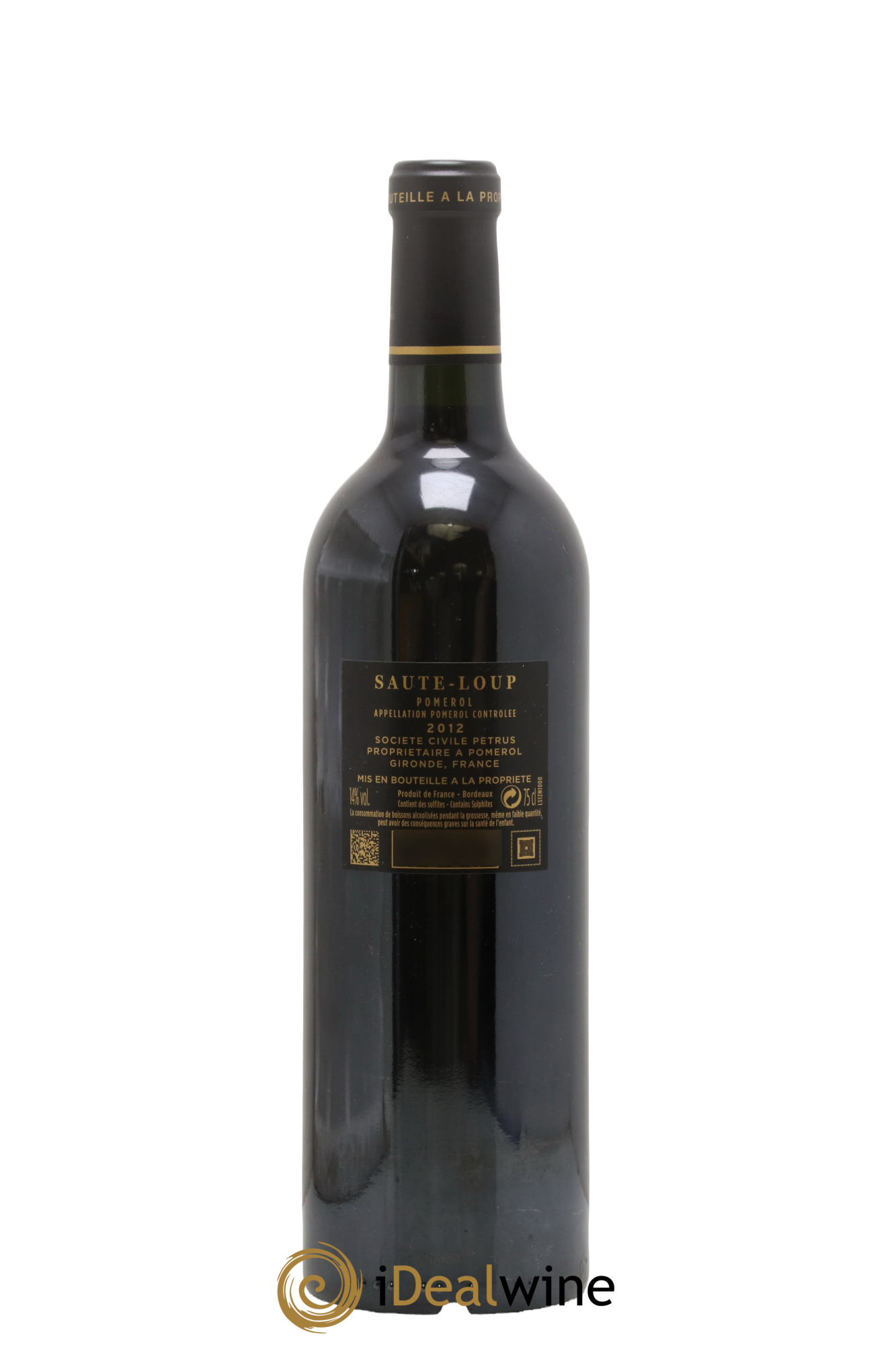 Saute Loup Réserve de la Famille 2012 - Lot de 1 bouteille - 1